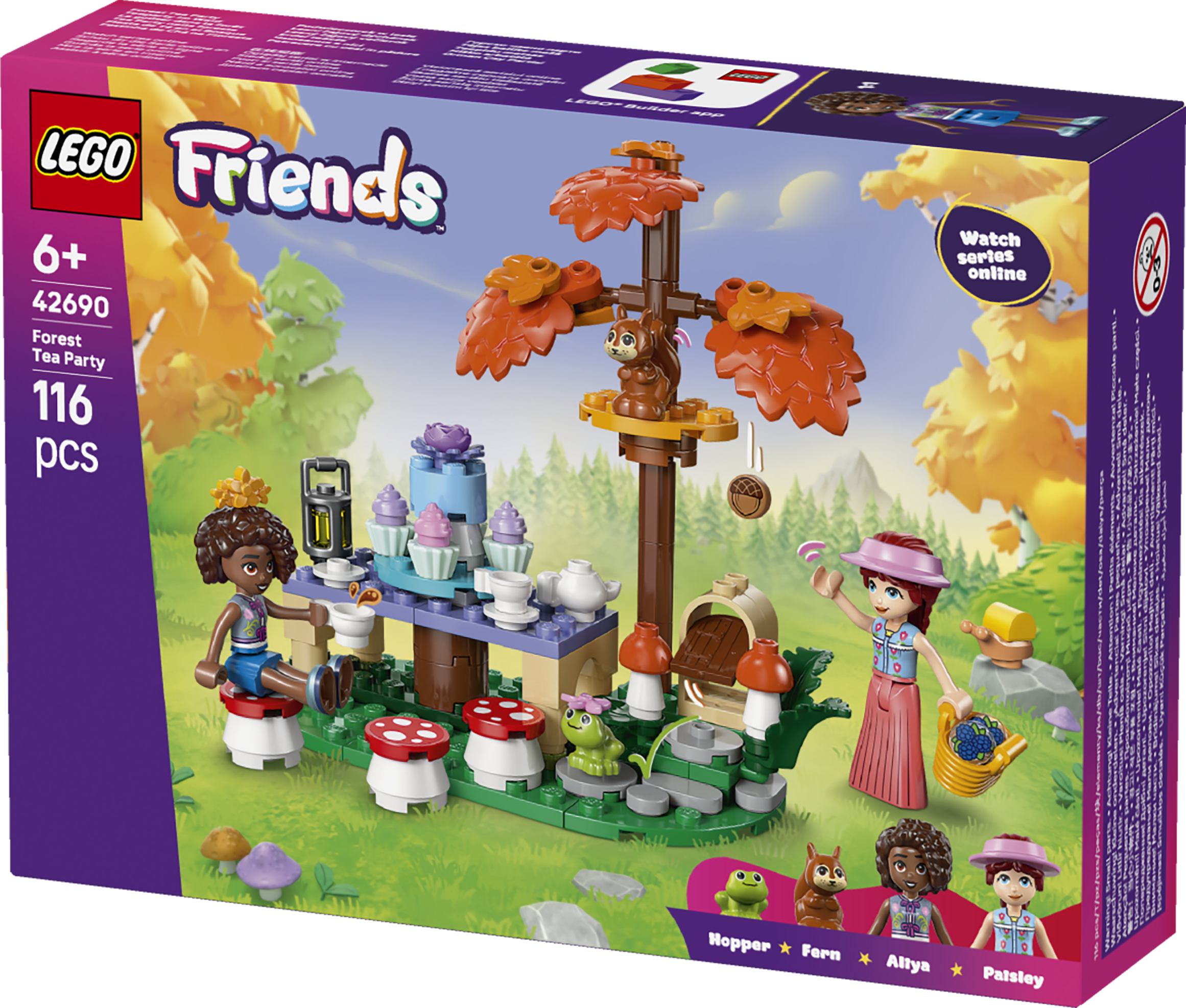 LEGO 42690 Friends Forest Tea Party Building Toy Playset