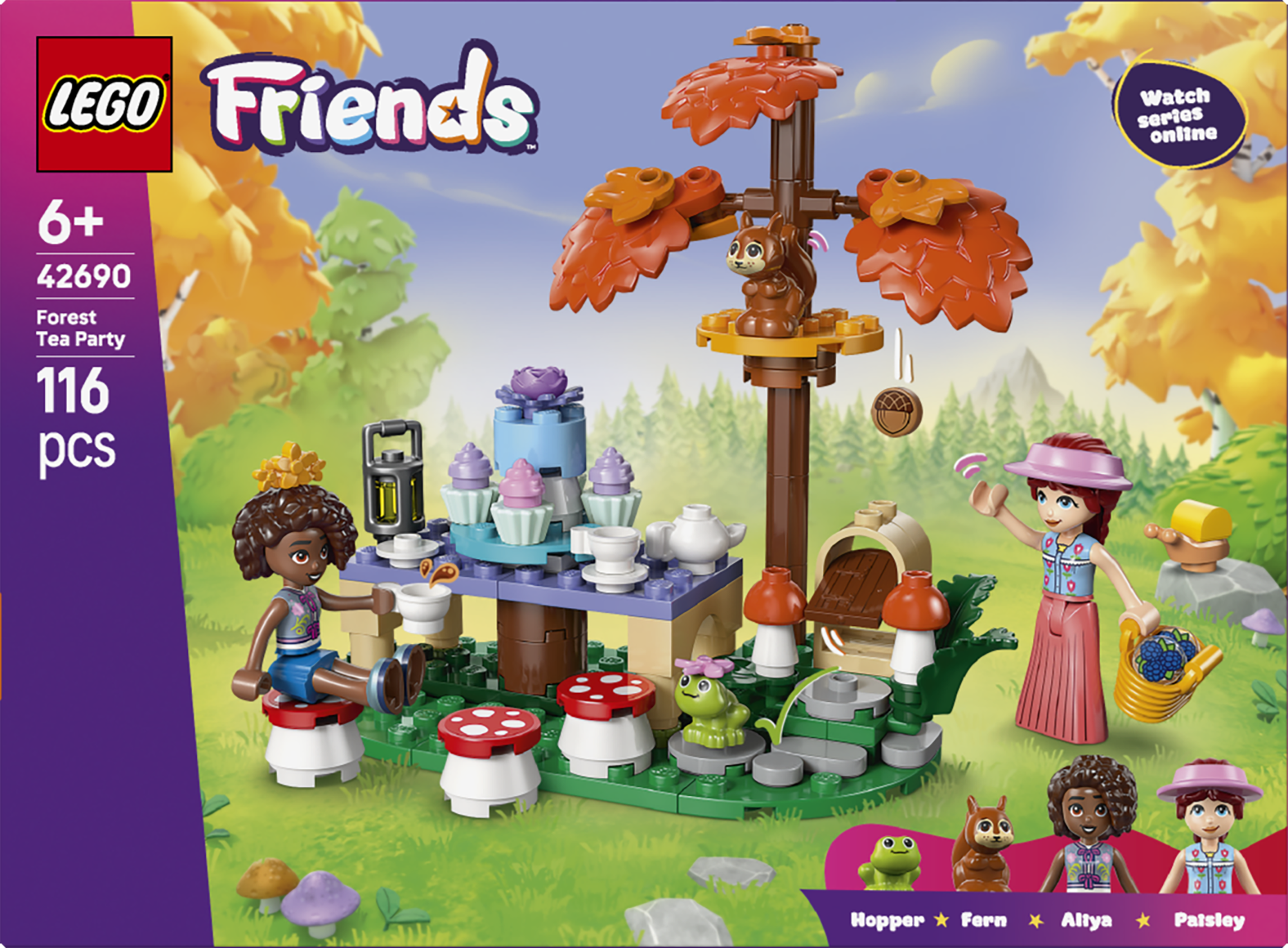 LEGO 42690 Friends Forest Tea Party Building Toy Playset