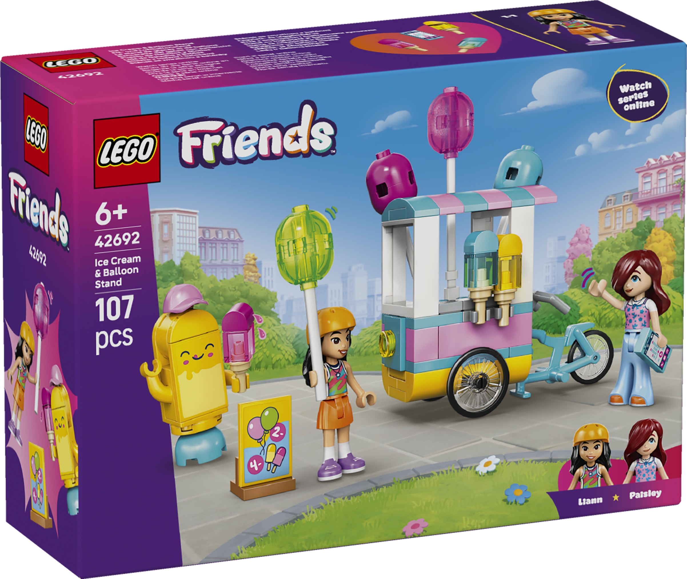 LEGO 42692 Friends Ice Cream & Balloon Stand