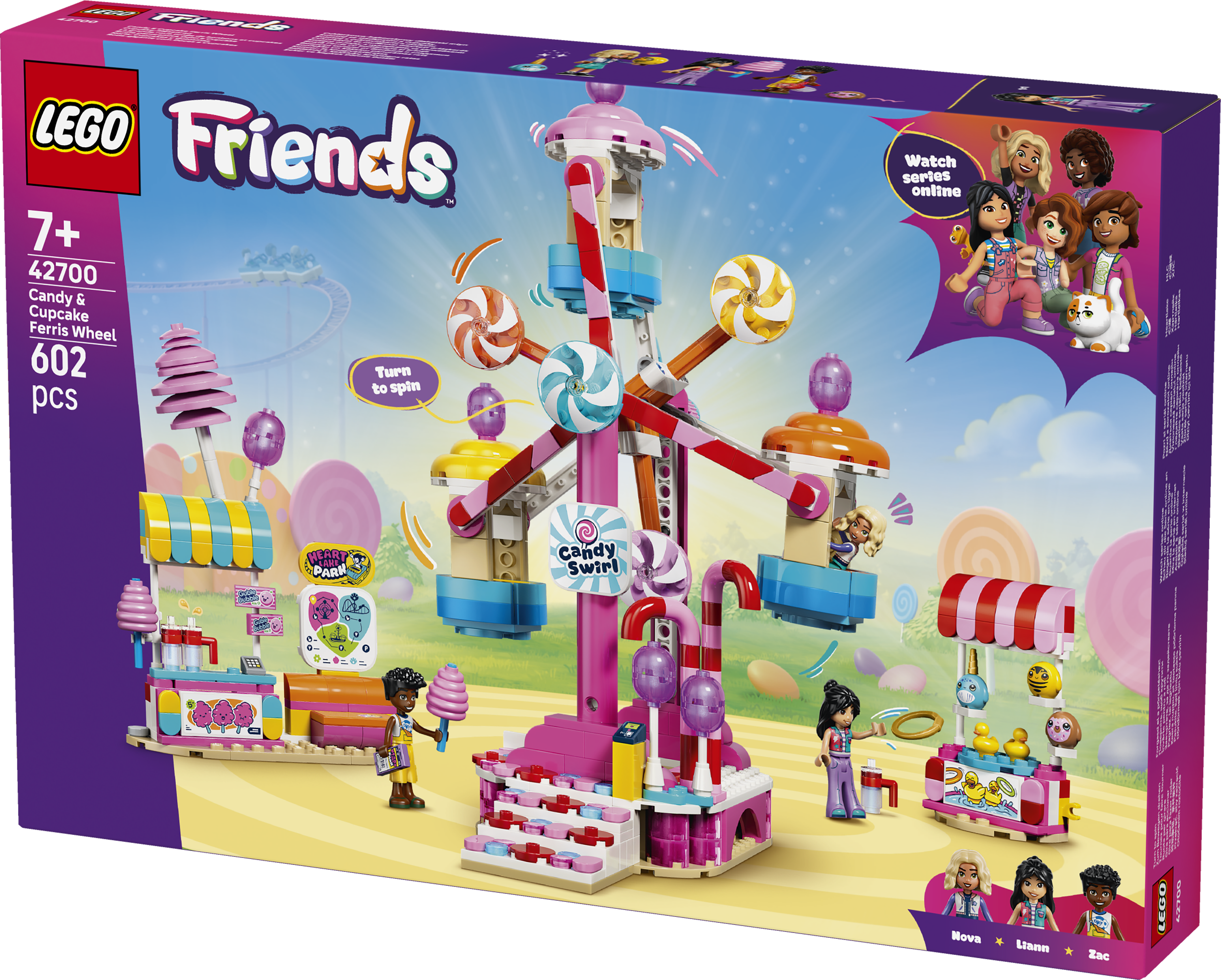 LEGO 42700 Friends Candy & Cupcake Ferris Wheel