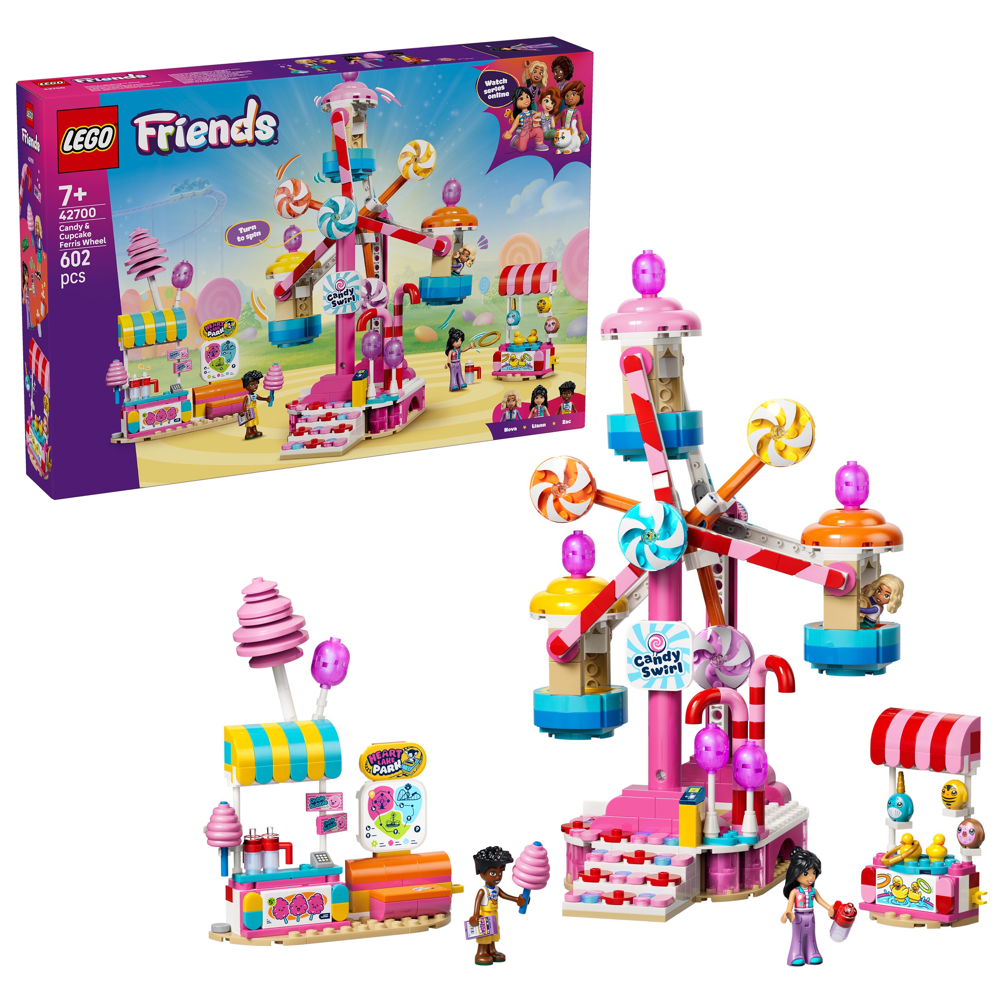 LEGO 42700 Friends Candy & Cupcake Ferris Wheel