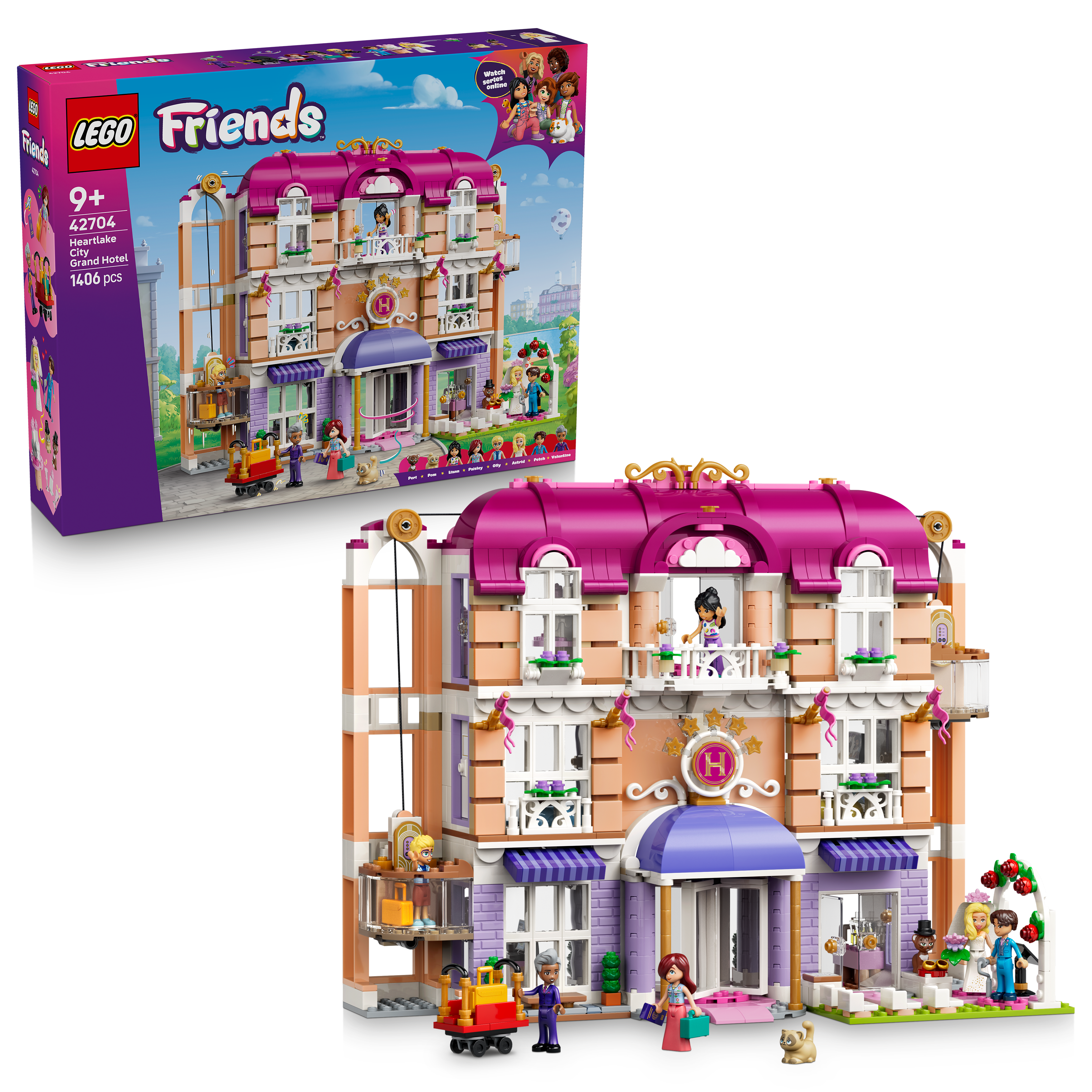 LEGO 42704 Friends Heartlake City Grand Hotel