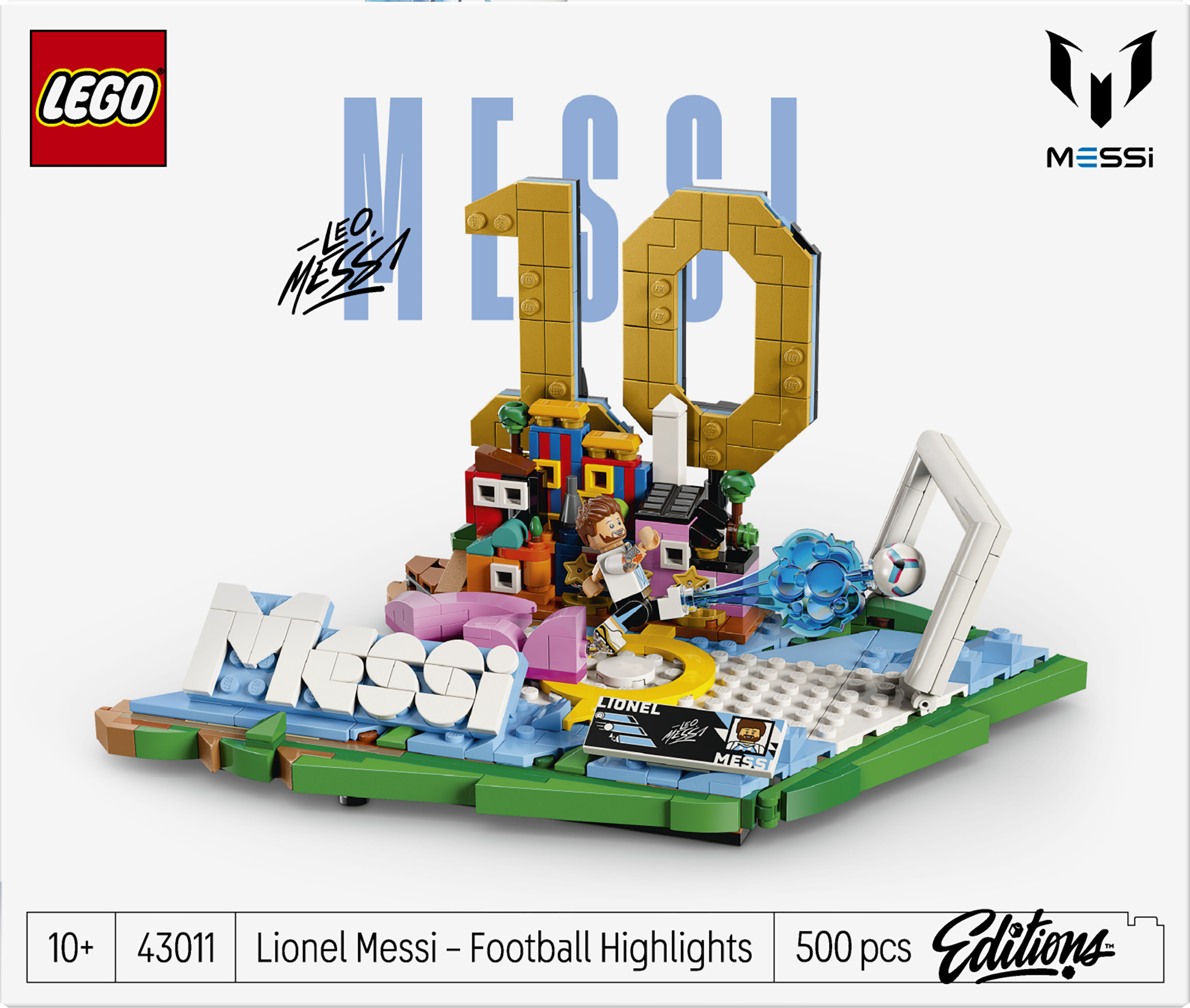 LEGO 43011 Editions Football Lionel Messi – Soccer Highlights
