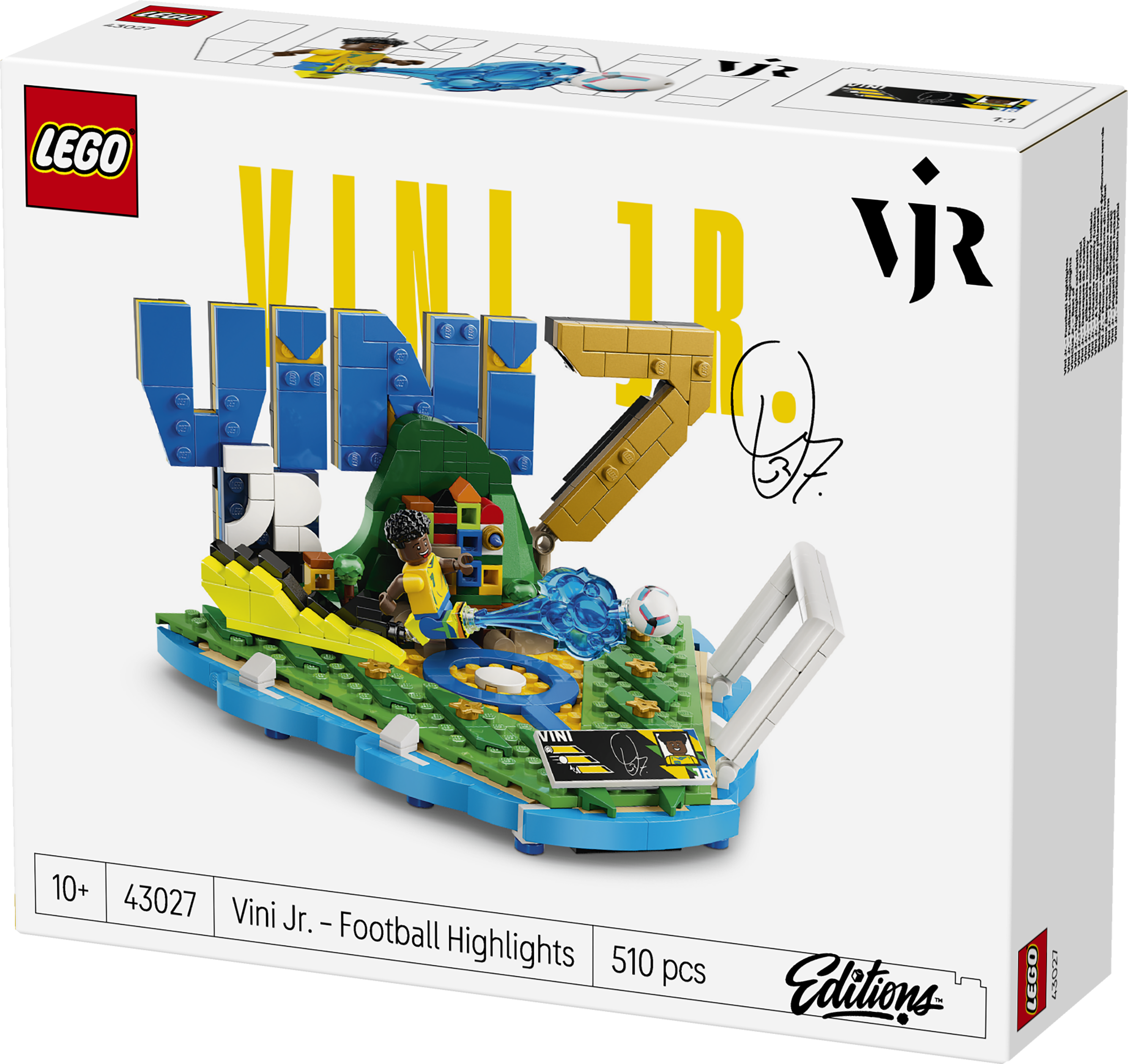 LEGO 43027 Editions Football Vini Jr. – Soccer Highlights