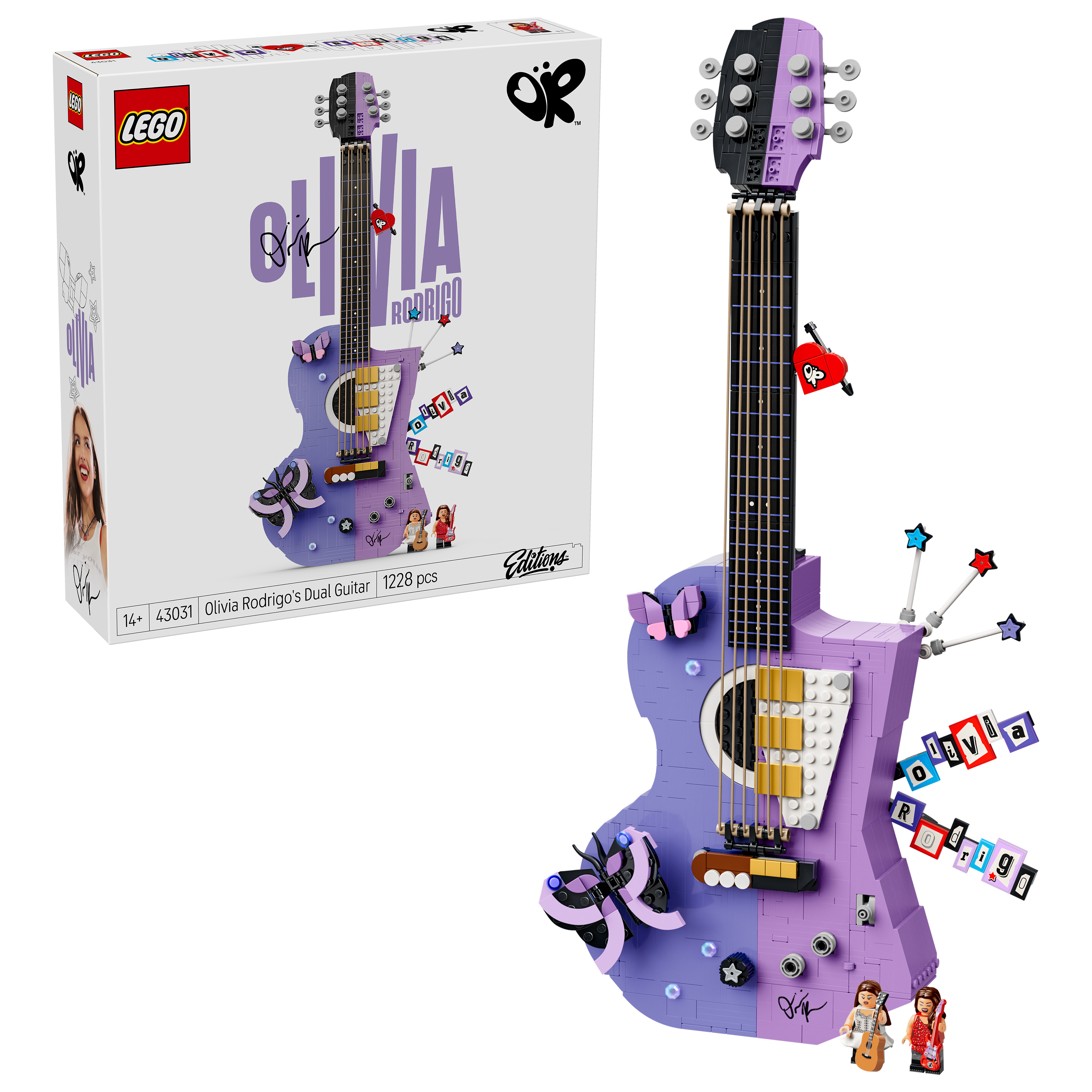 LEGO 43031 Editions Olivia Rodrigo’s Dual Guitar
