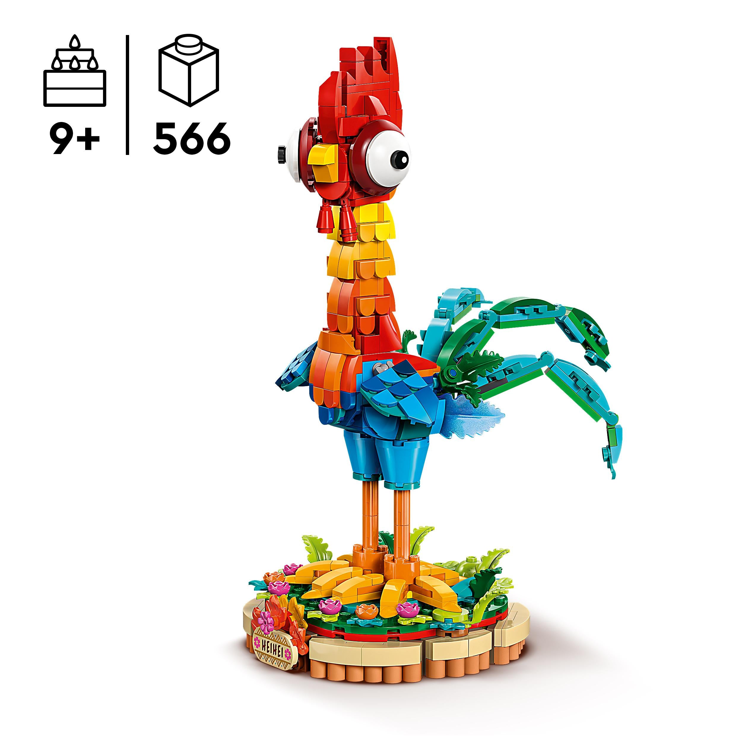 LEGO 43272 Disney Moana 2 Heihei Animal Building Toy Set
