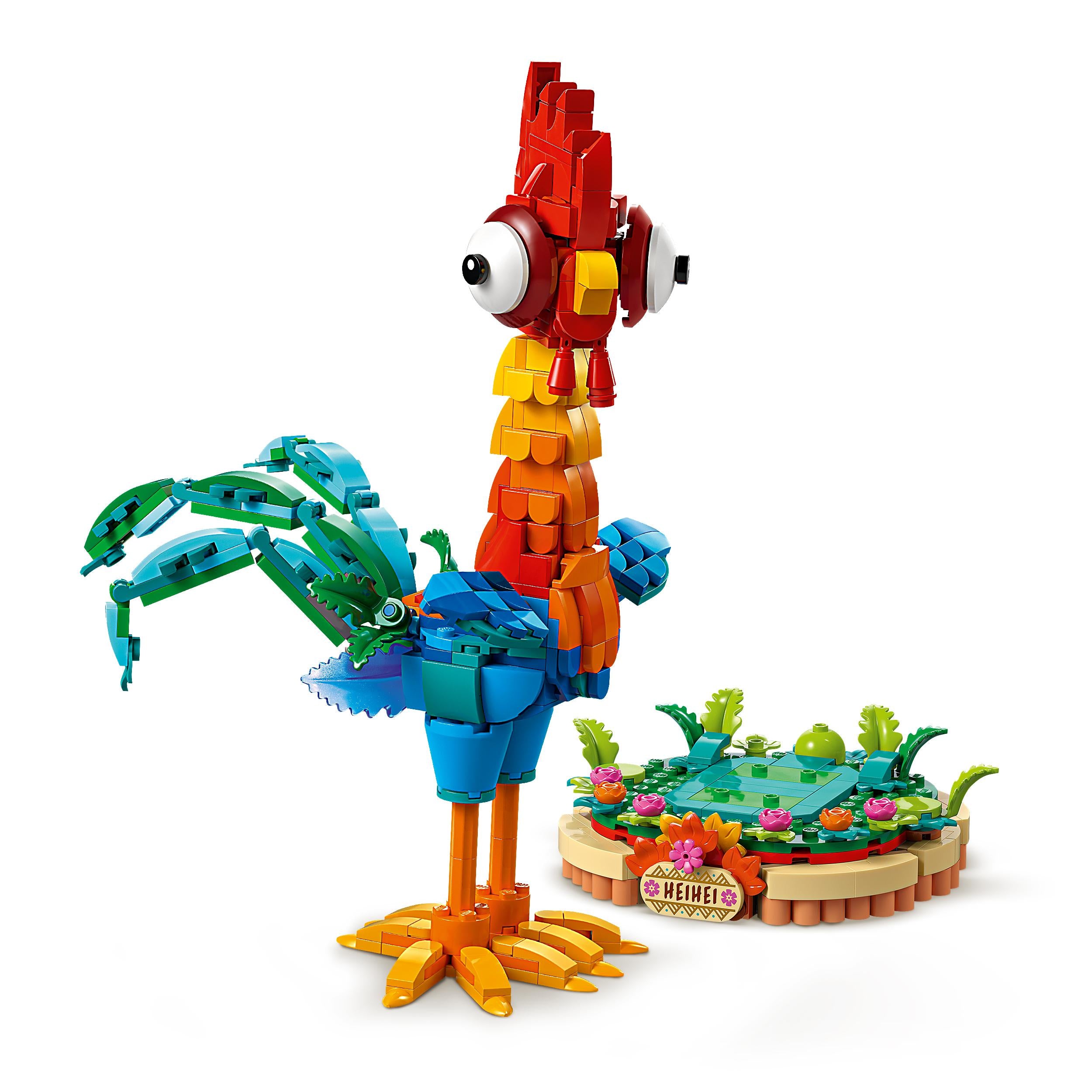 LEGO 43272 Disney Moana 2 Heihei Animal Building Toy Set