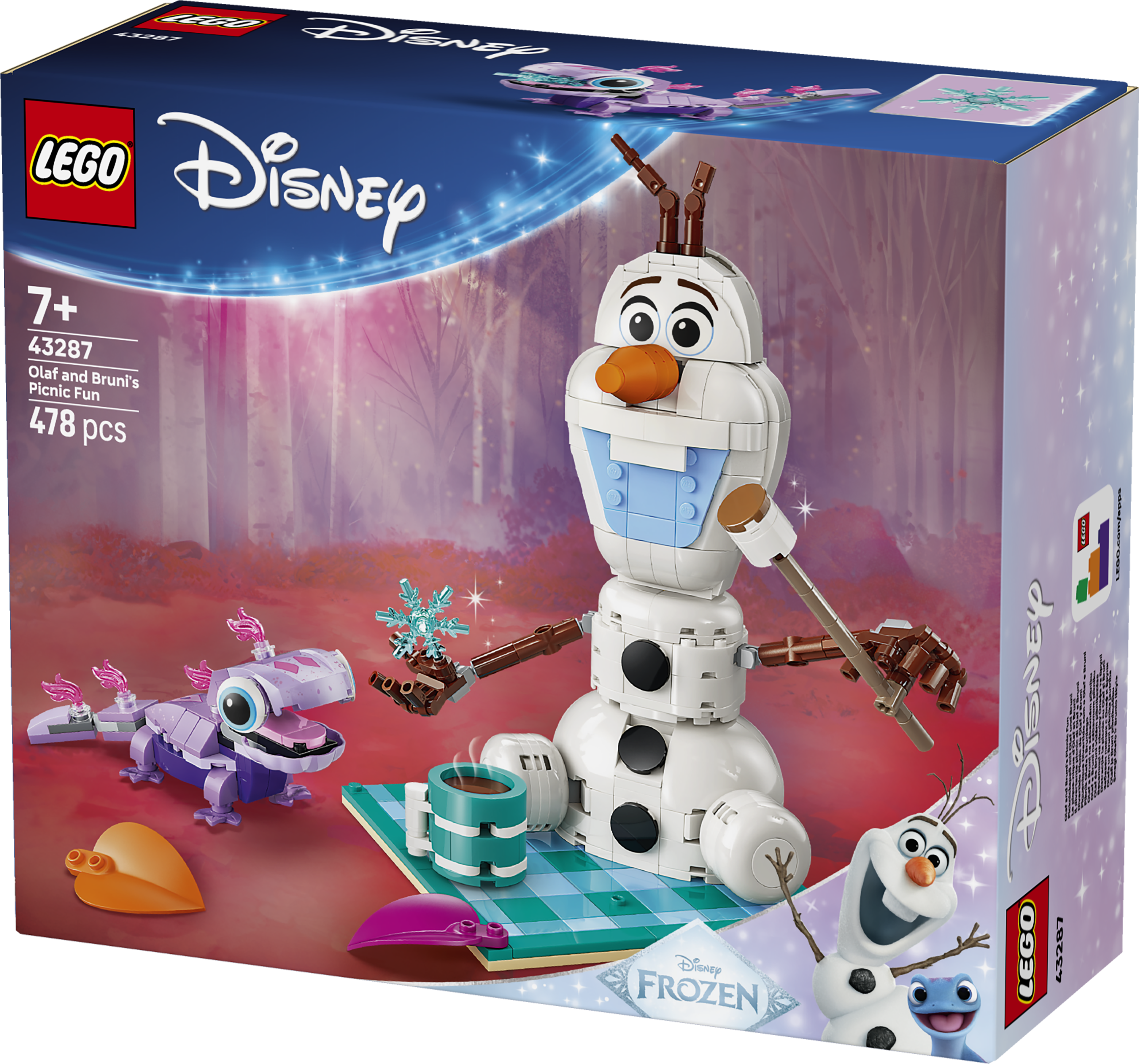 LEGO 43287 Disney Olaf and Bruni's Picnic Fun