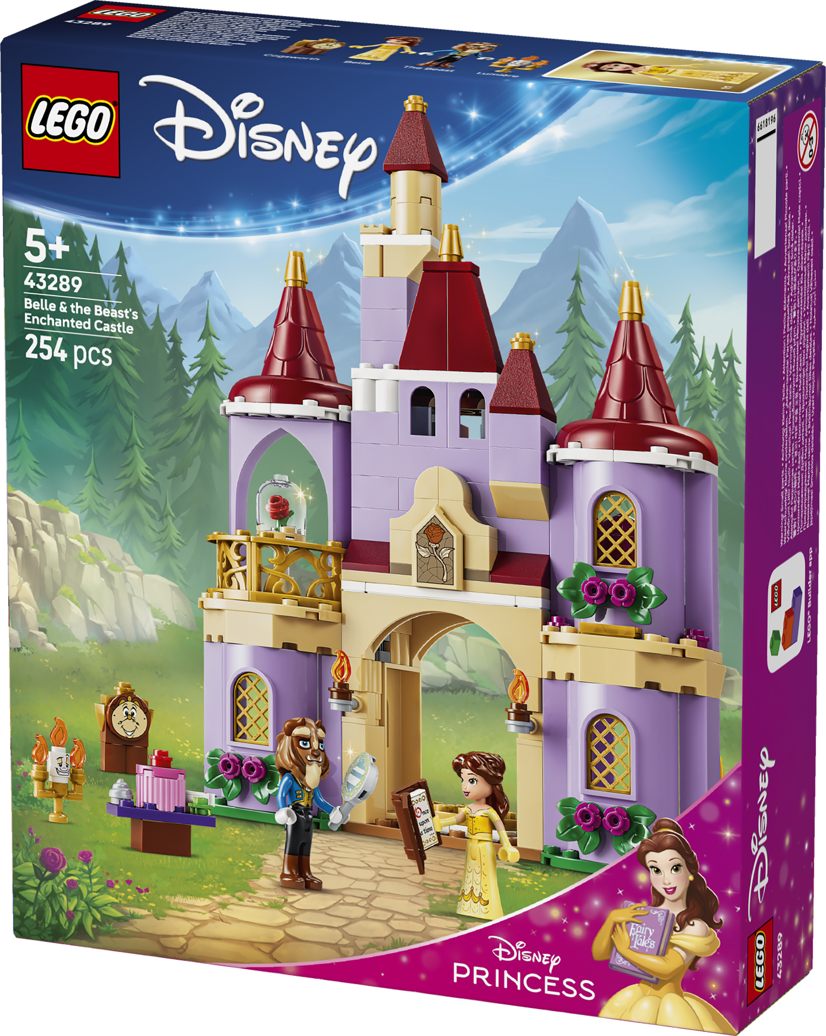 LEGO 43289 Disney Princess Belle & the Beast’s Enchanted Castle