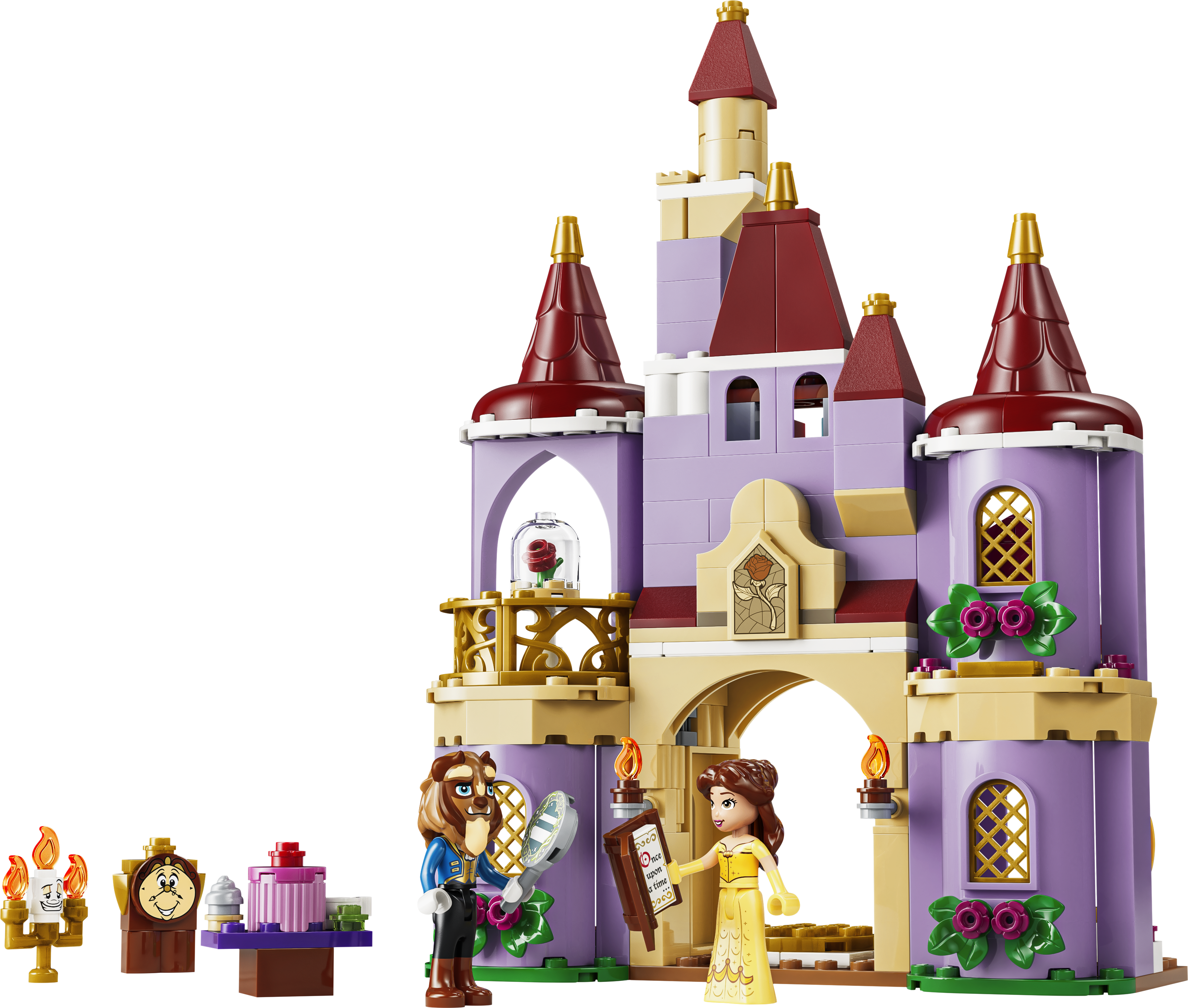 LEGO 43289 Disney Princess Belle & the Beast’s Enchanted Castle