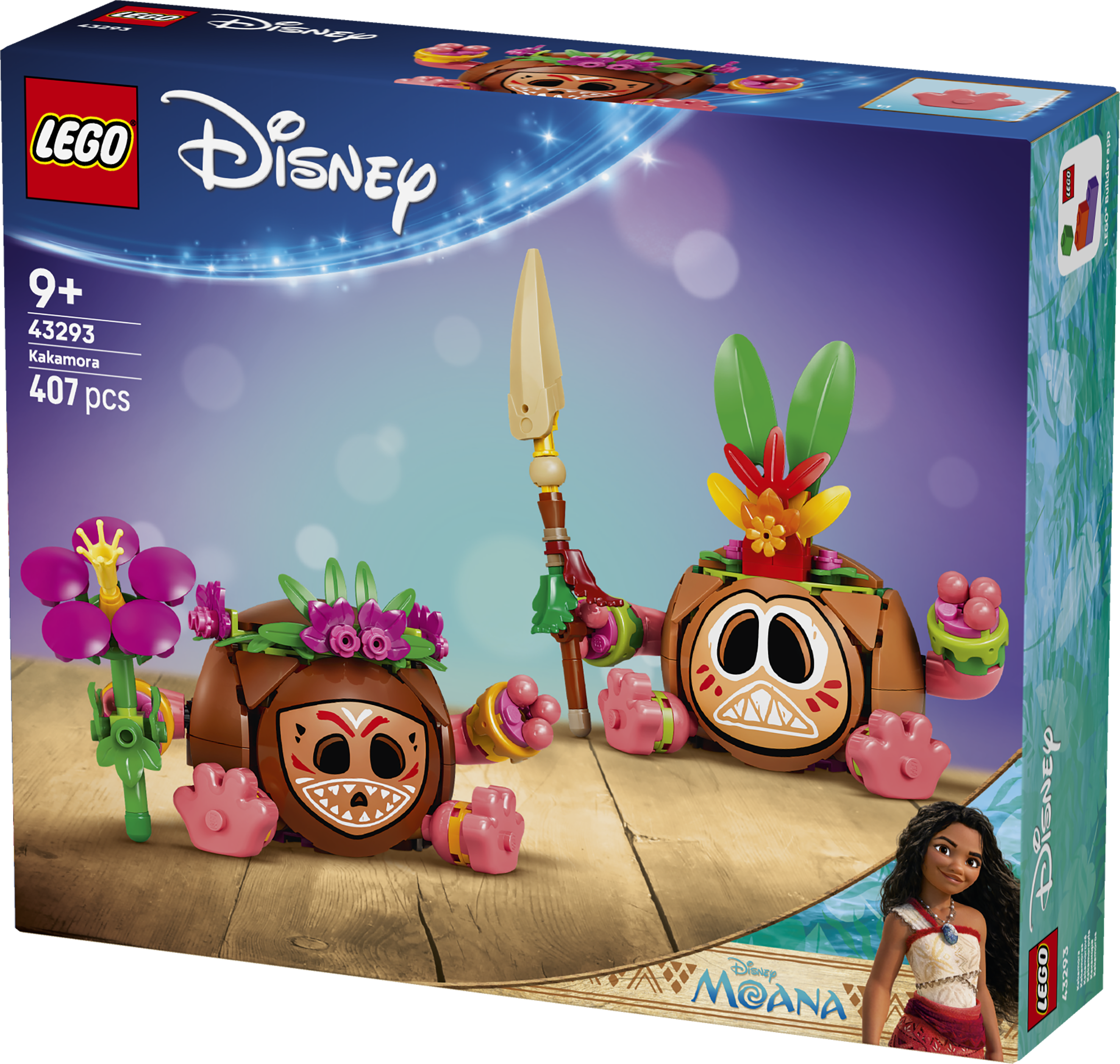 LEGO 43293 Disney Moana Kakamora Building Toy Decoration