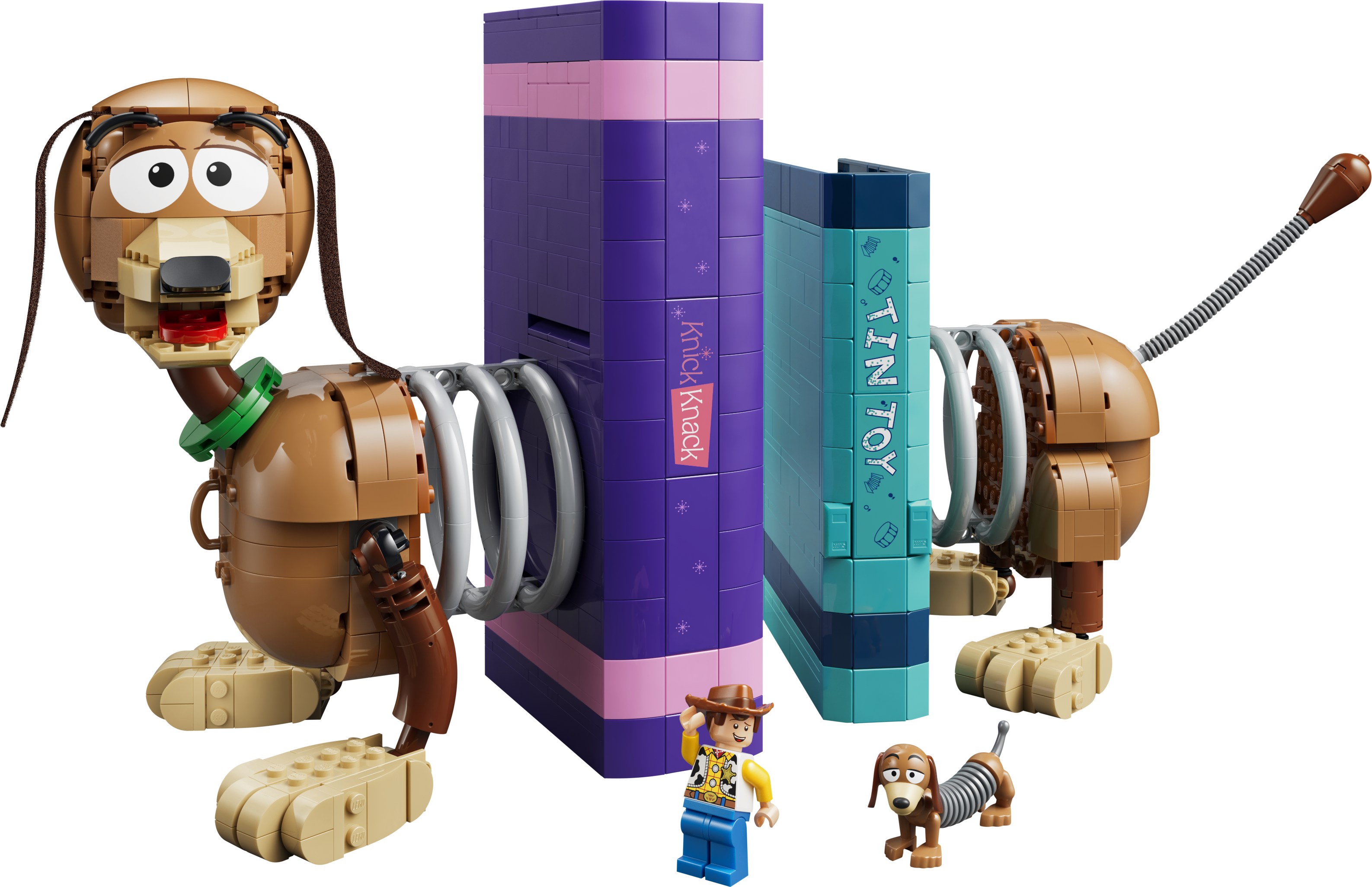 LEGO 43301 Disney Pixar Toy Story Slinky Dog Bookends