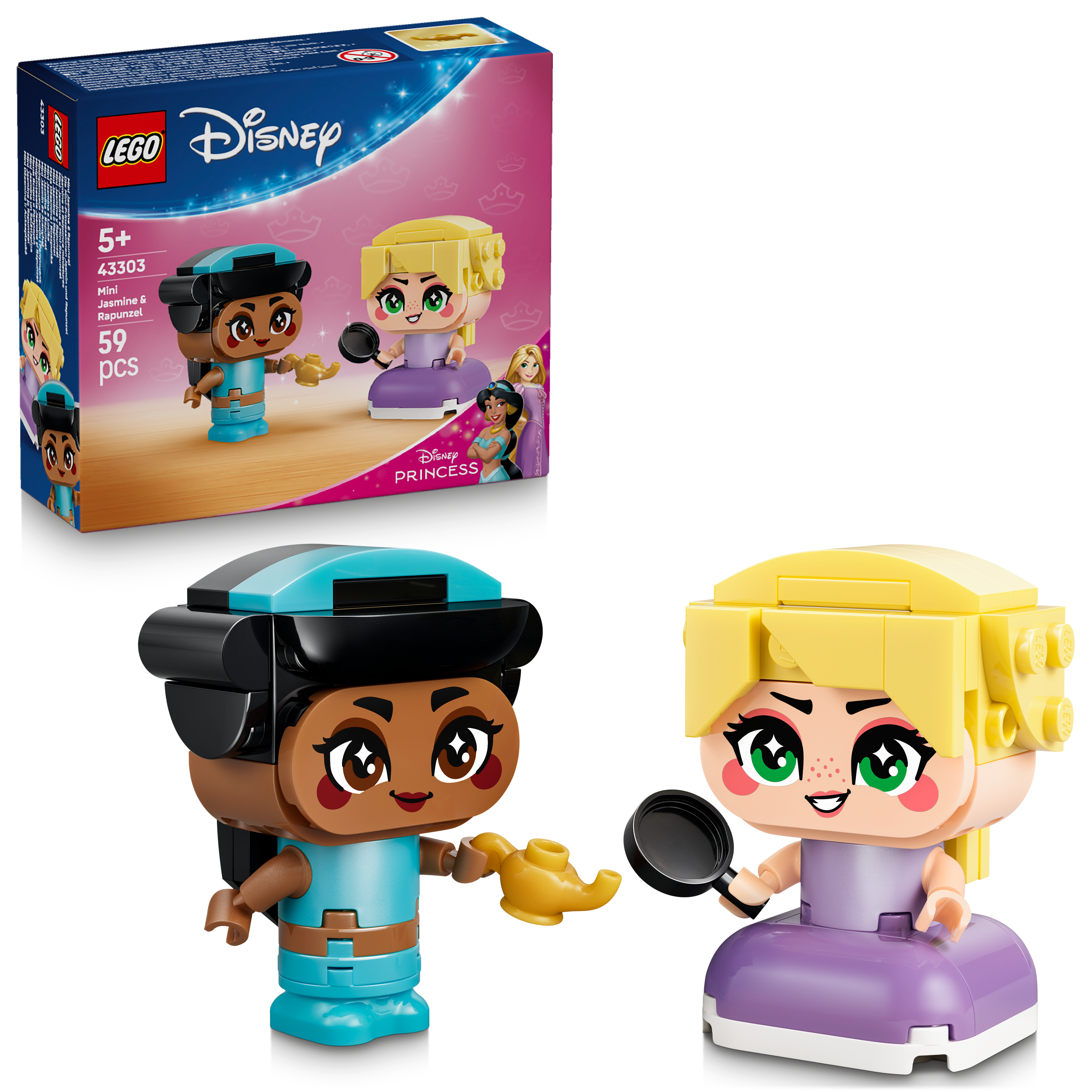 LEGO 43303 Disney Mini Jasmine & Rapunzel