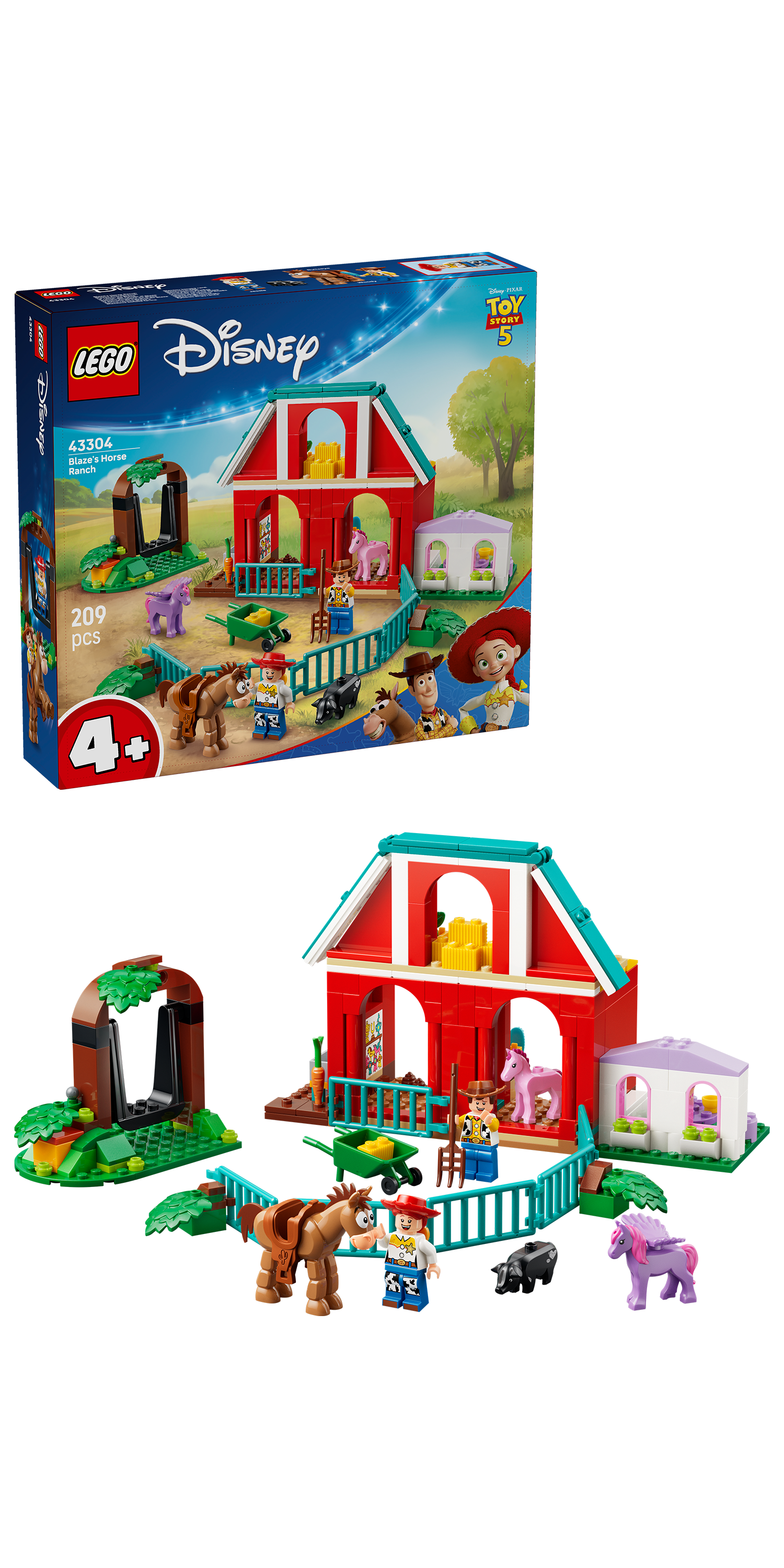 LEGO 43304 Disney Pixar Toy Story Barn