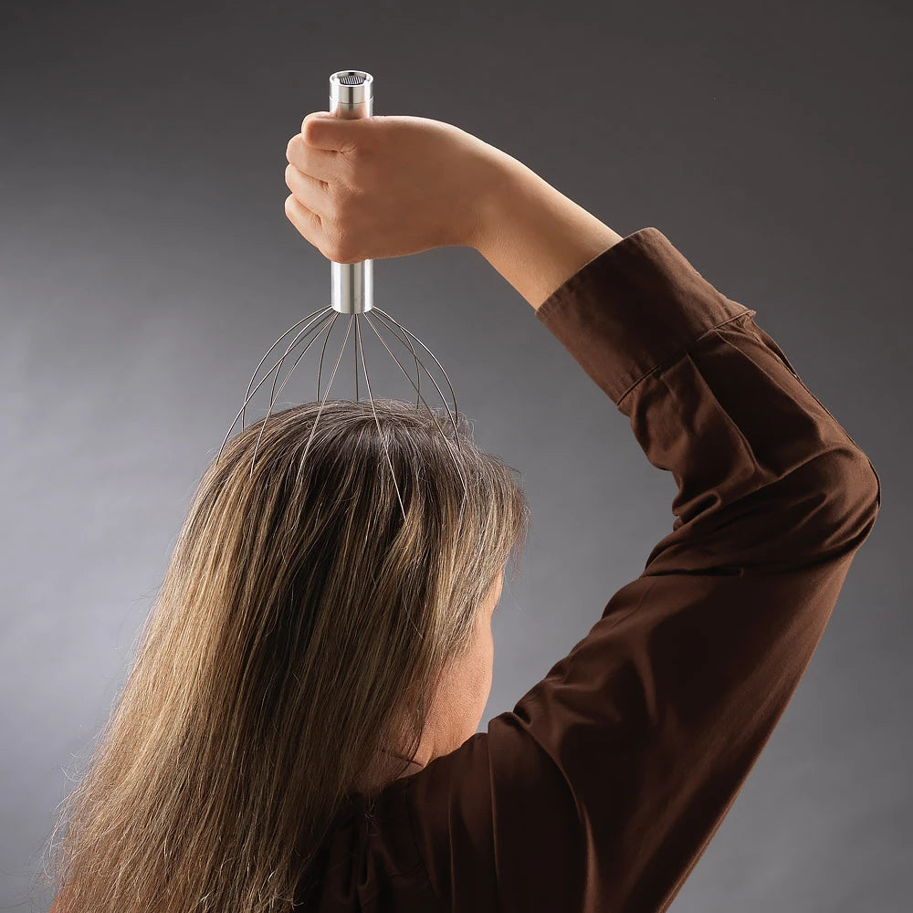 Vibrating Head and Neck Massager for Pressure Points