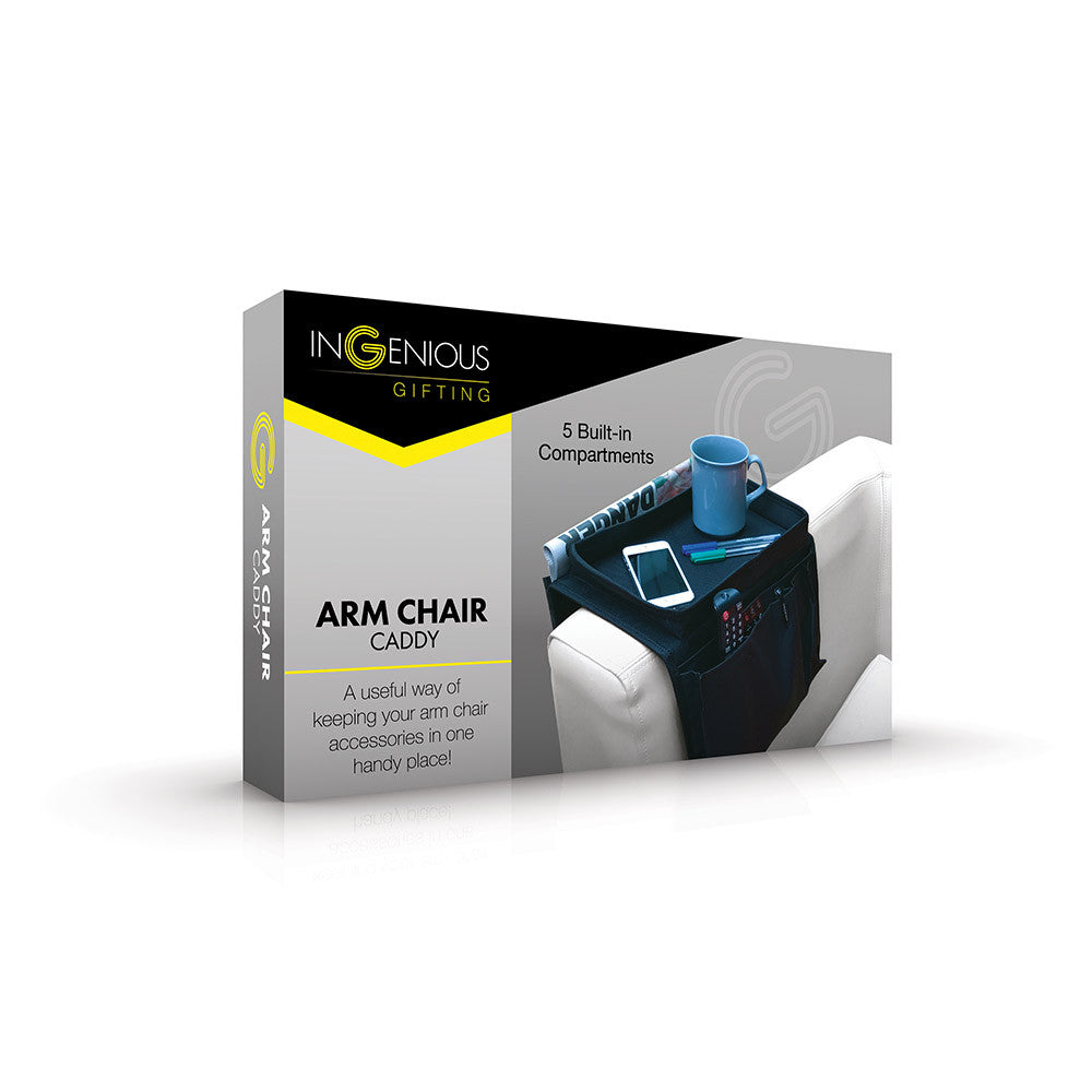 Arm Chair Caddy with Pockets