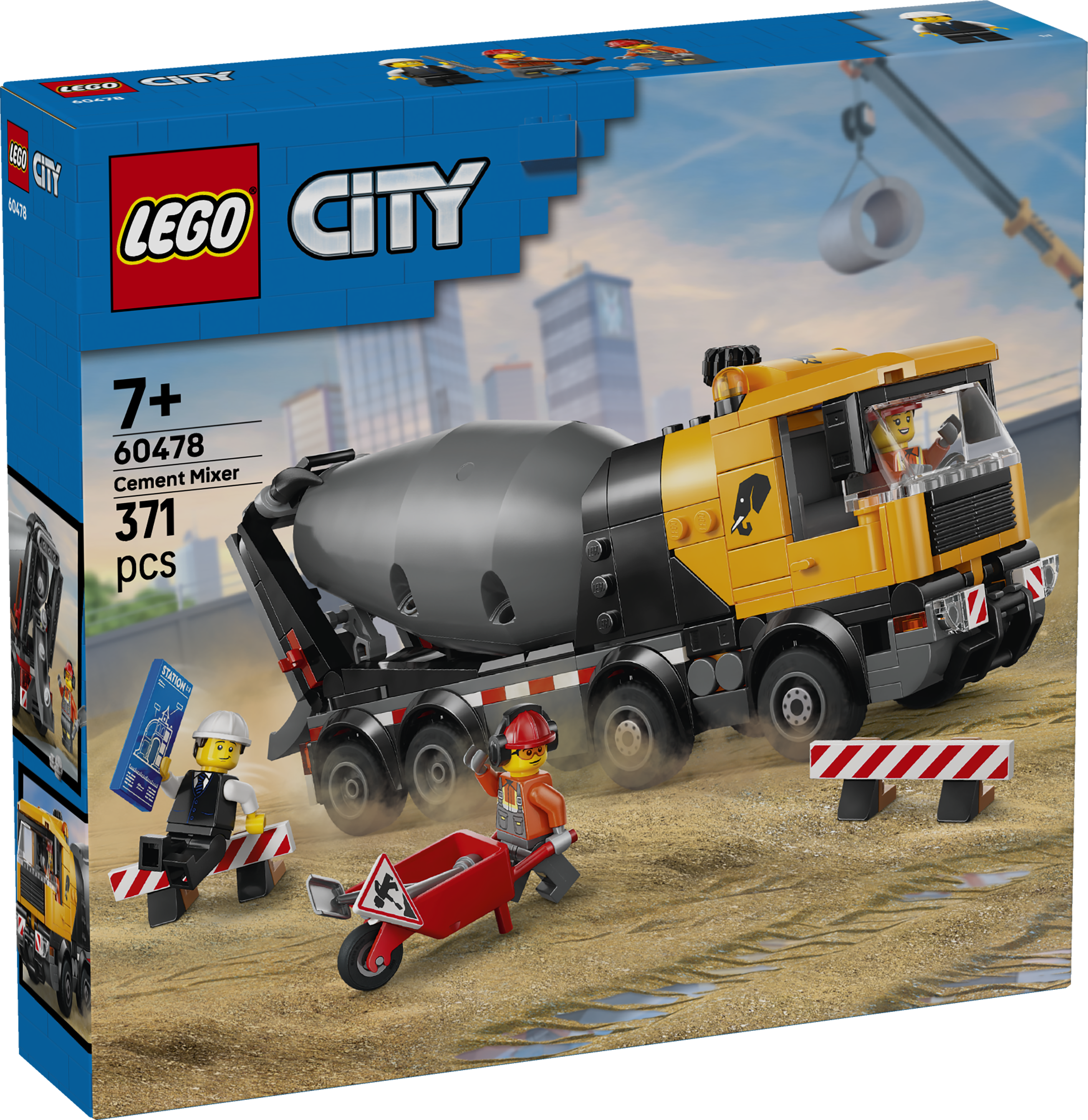 LEGO 60478 City Cement Mixer