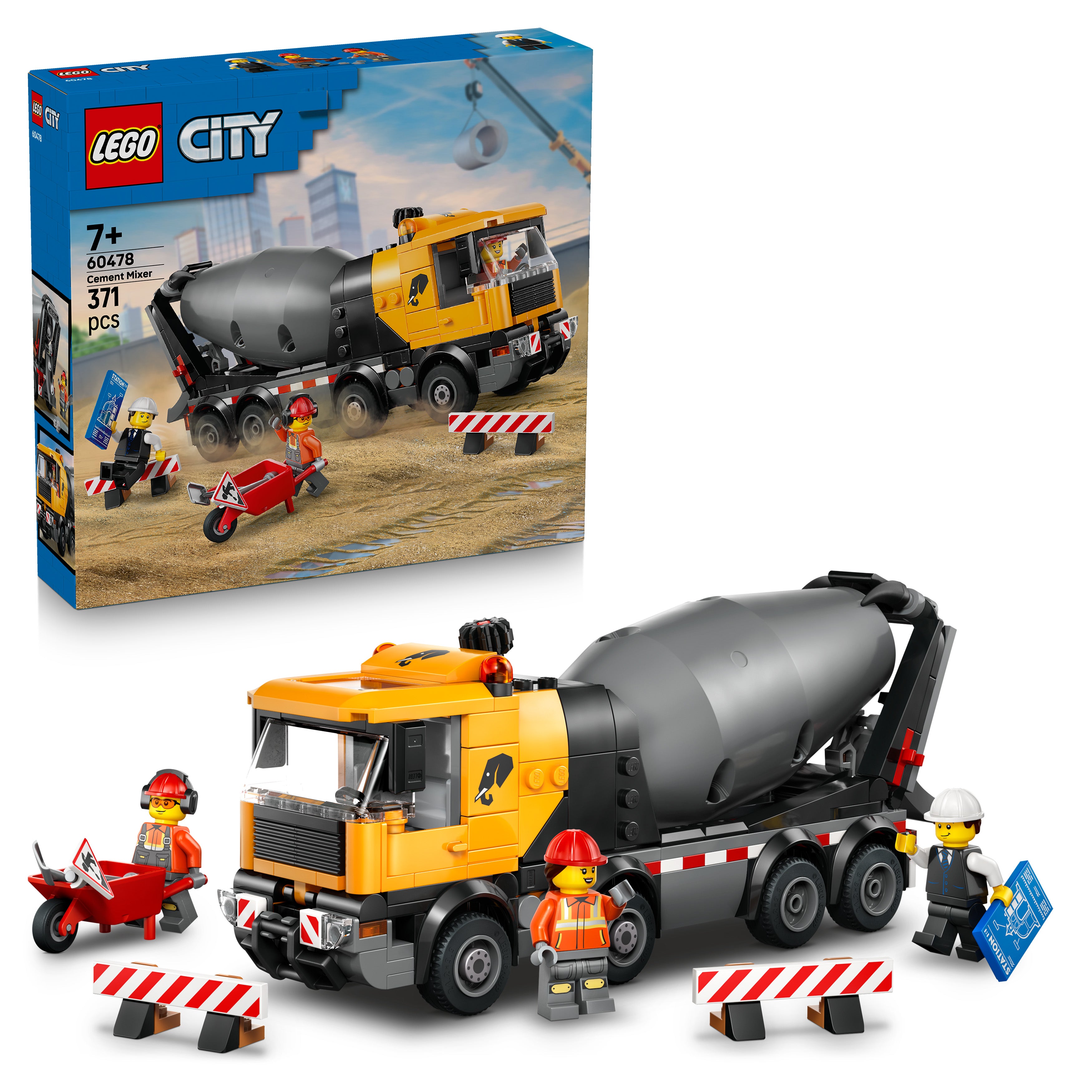 LEGO 60478 City Cement Mixer