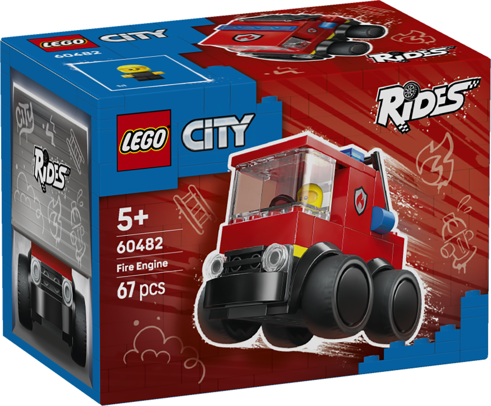 LEGO 60482 City Rides Fire Engine