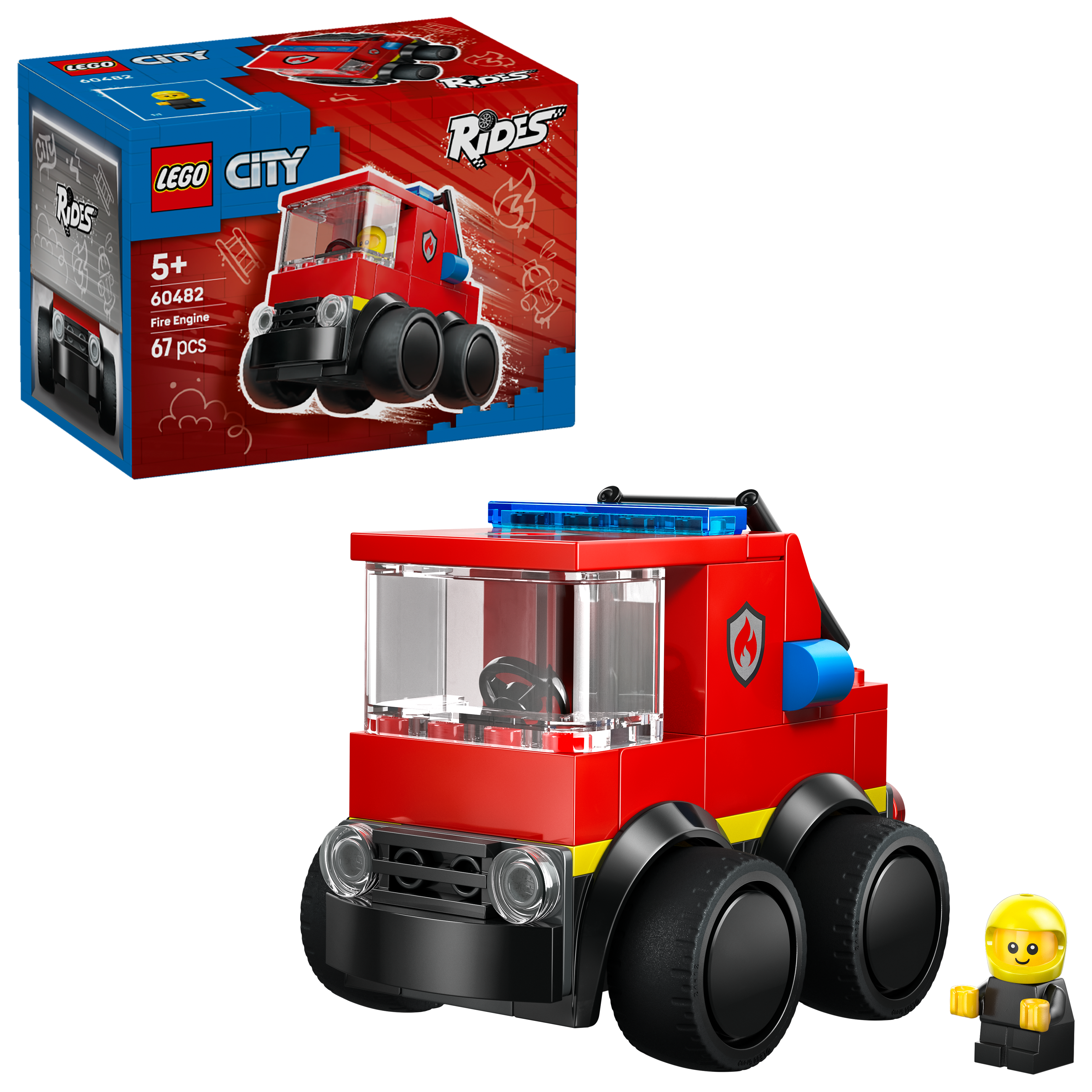 LEGO 60482 City Rides Fire Engine