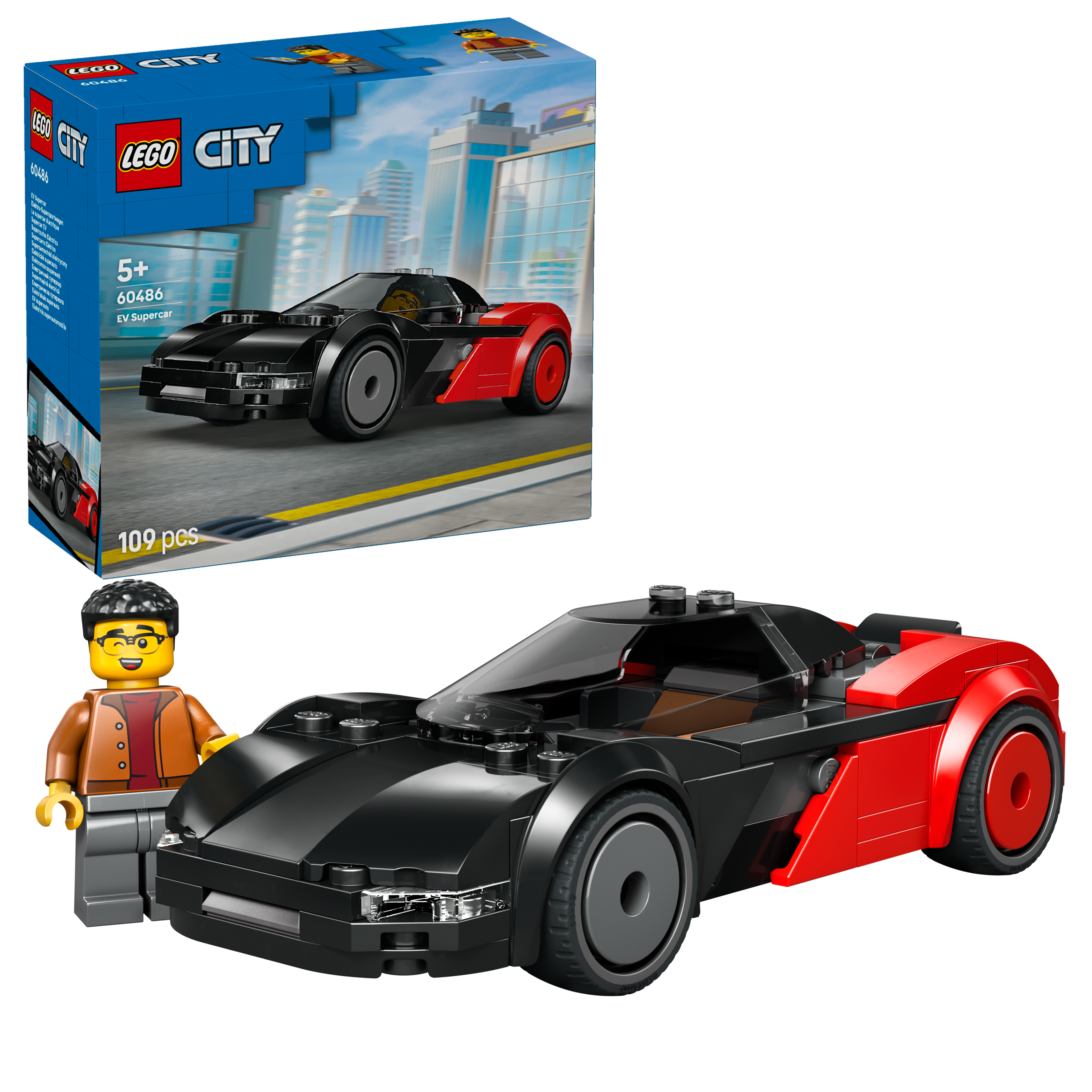 LEGO 60486 City EV Supercar