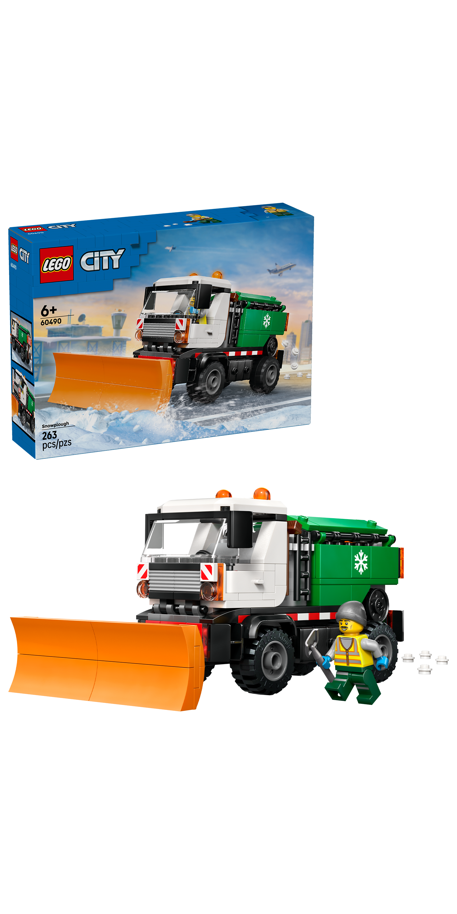 LEGO 60490 City Snowplough