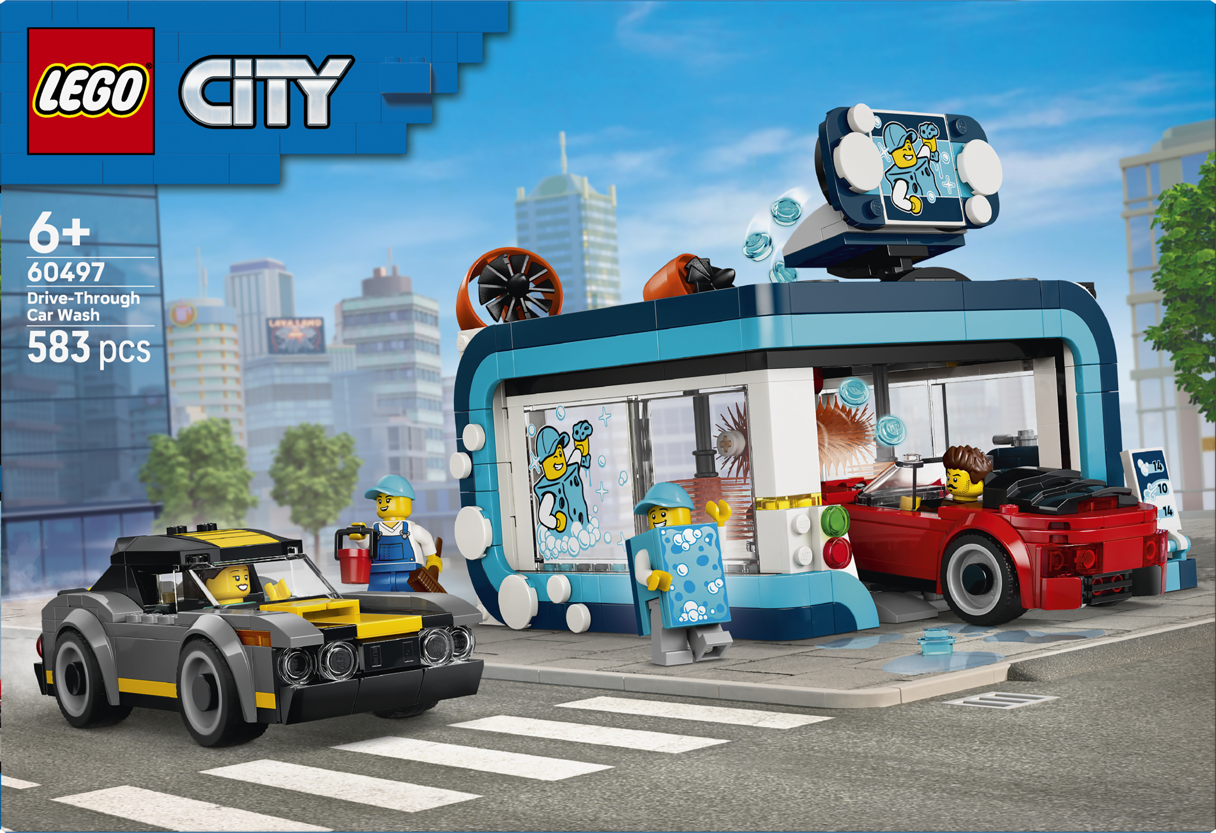 LEGO 60497 City Drive-Through Car Wash - Building Kit