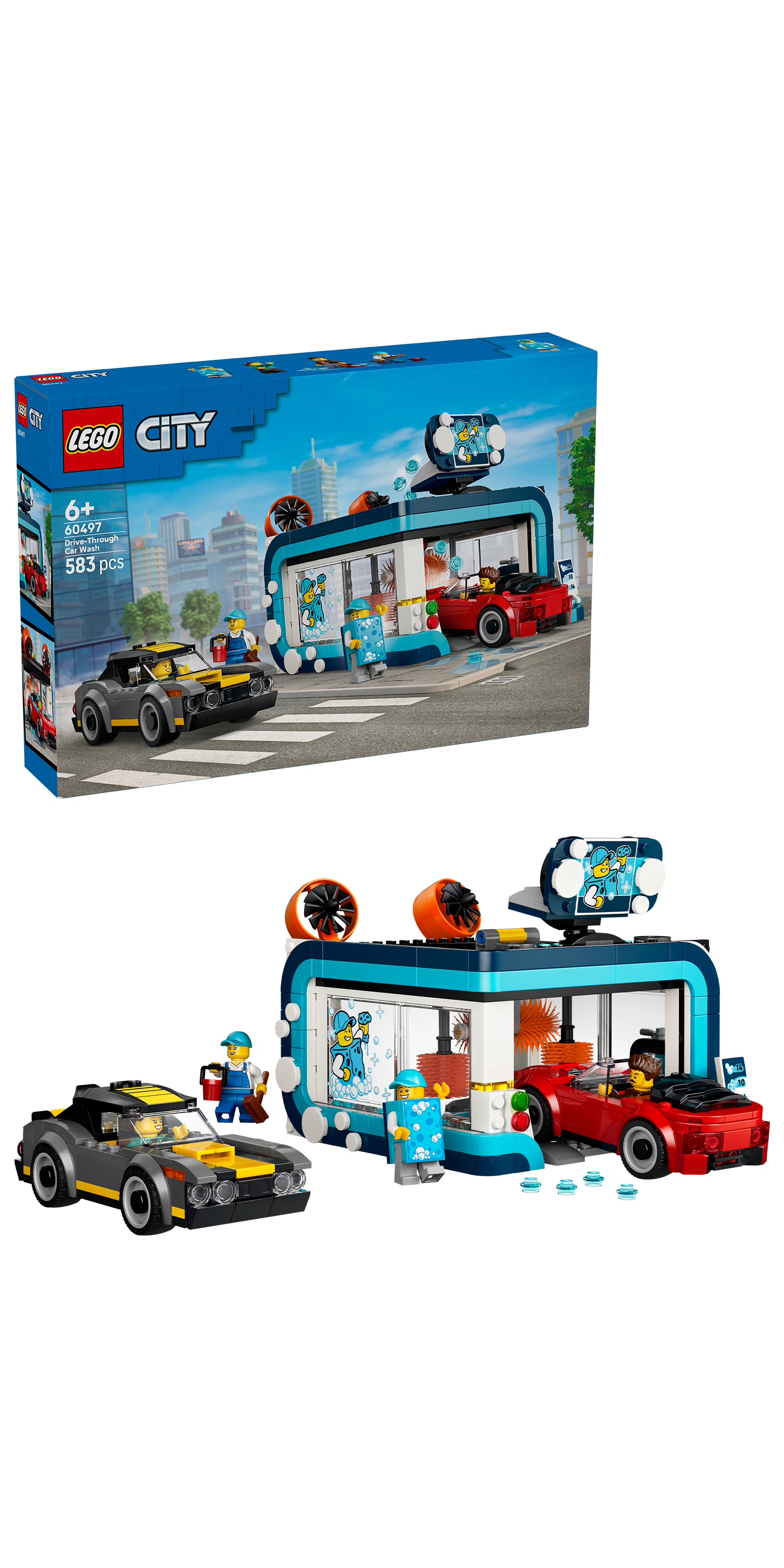LEGO 60497 City Drive-Through Car Wash - Building Kit