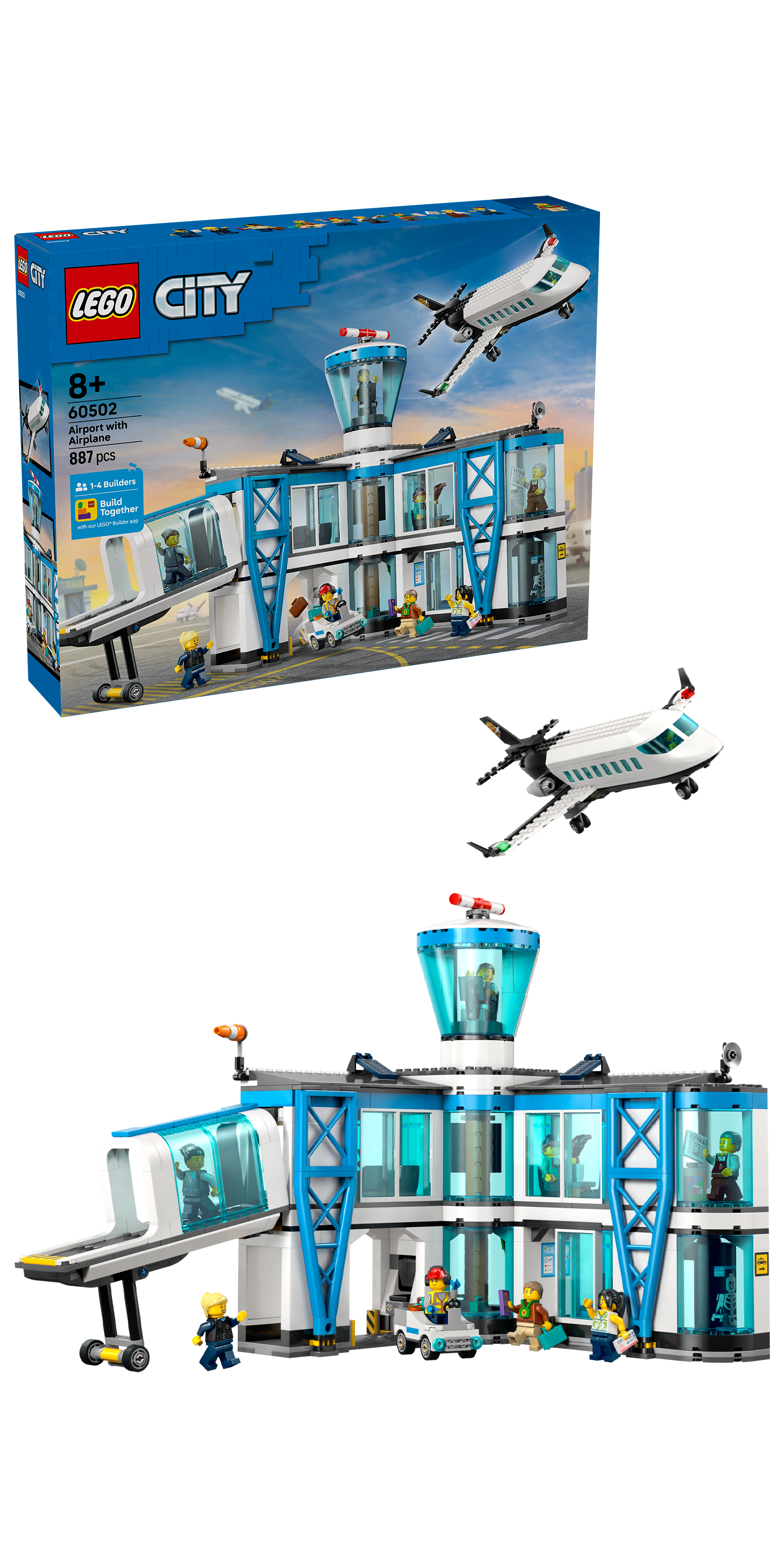 LEGO 60502 City Airport with Airplane