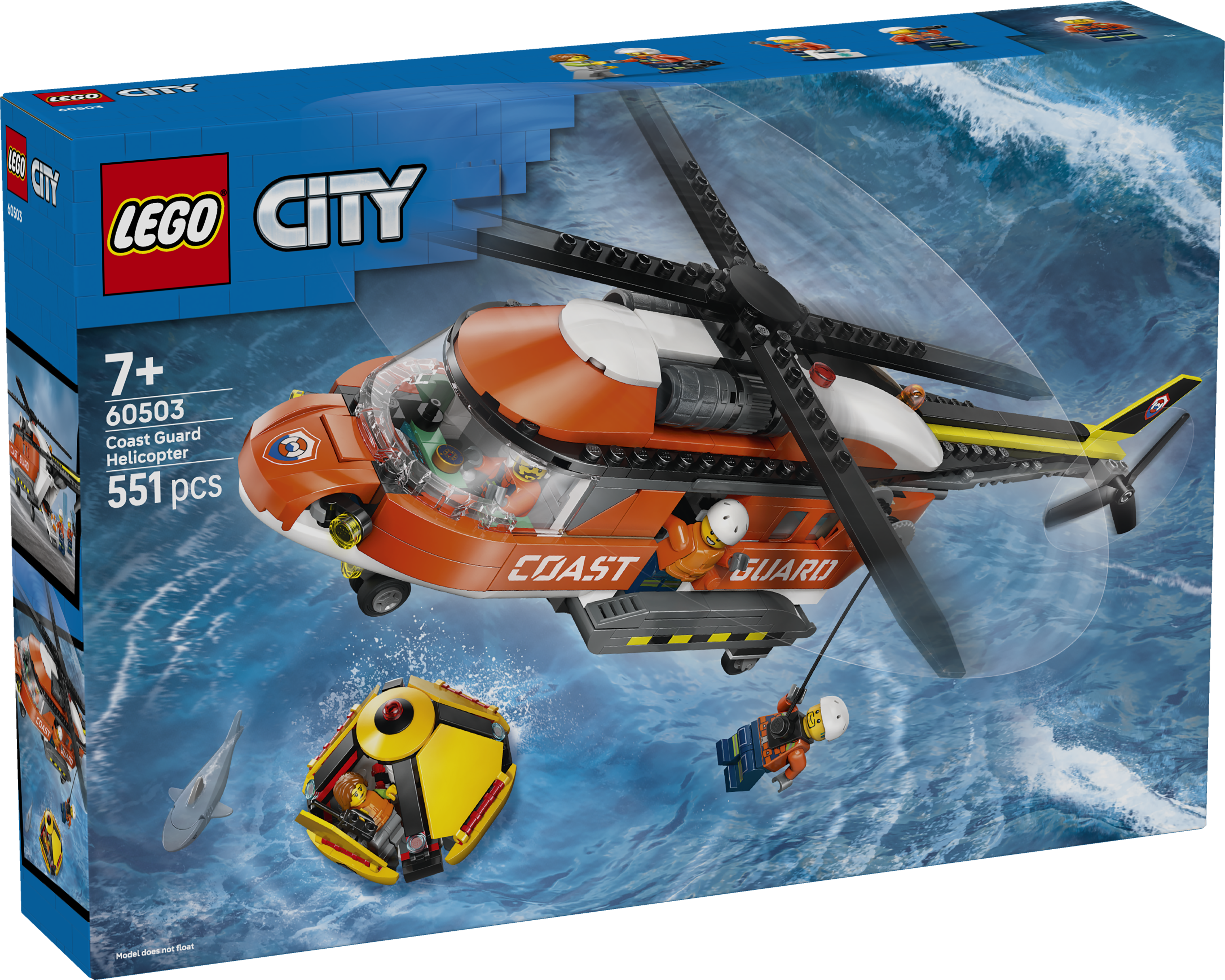 LEGO 60503 City Coast Guard Helicopter