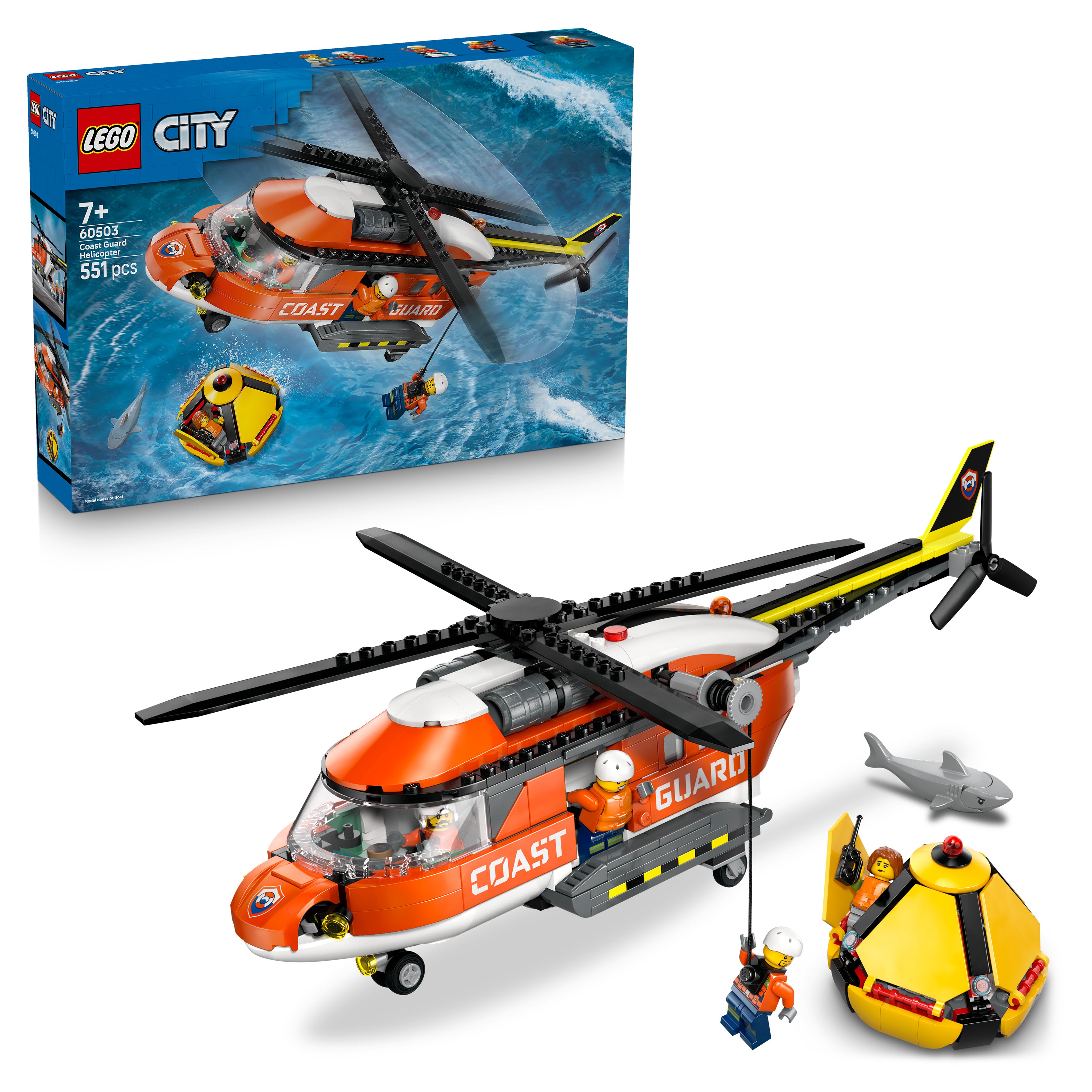 LEGO 60503 City Coast Guard Helicopter