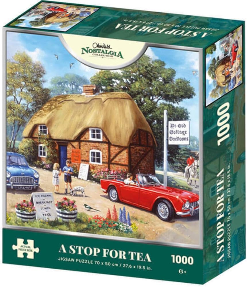 Nostalgia 1000 Puzzle Stop For Tea