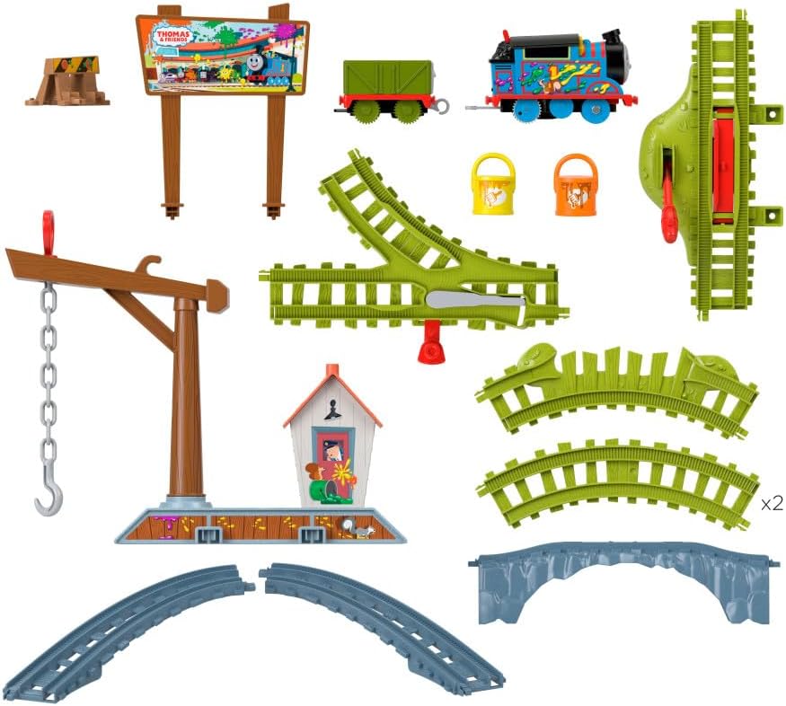 Thomas & Friends Paint Delivery Set with Motorized Thomas