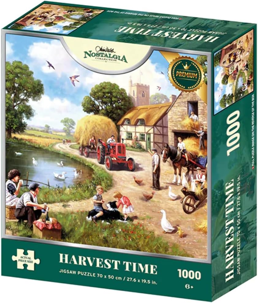 Nostalgia 1000 Puzzle Harvest Time