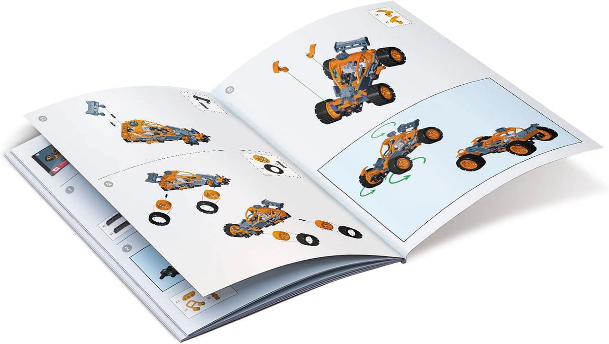 Clementoni- Science Museum Mechanics: Buggy & Quad Building Set