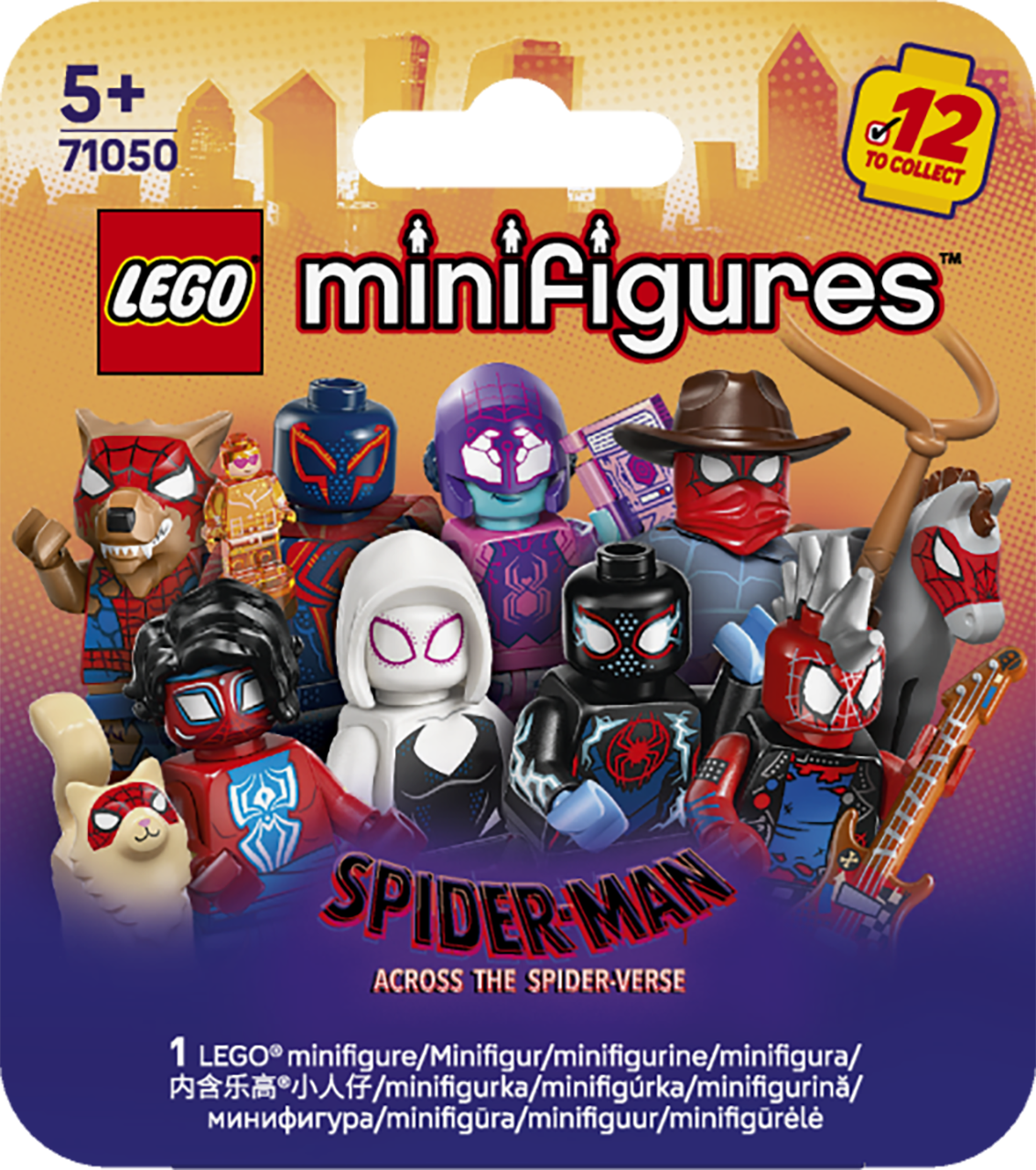 LEGO 71050 Minifigures Spider-Man: Across the Spider-Verse