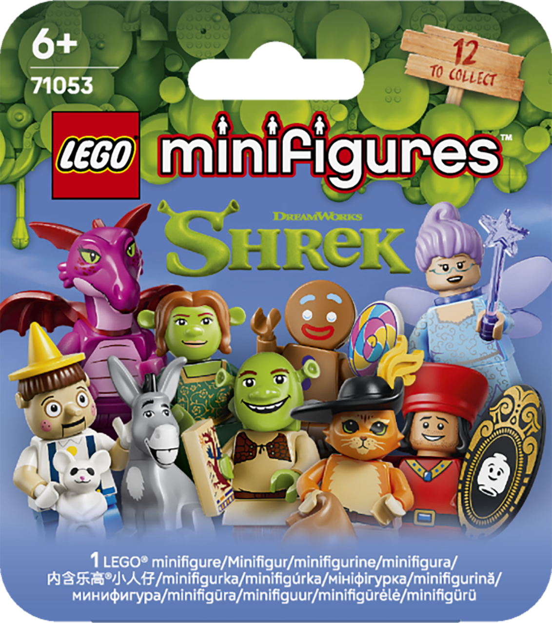 LEGO 71053 Minifigures Shrek Series Mystery Box Toy