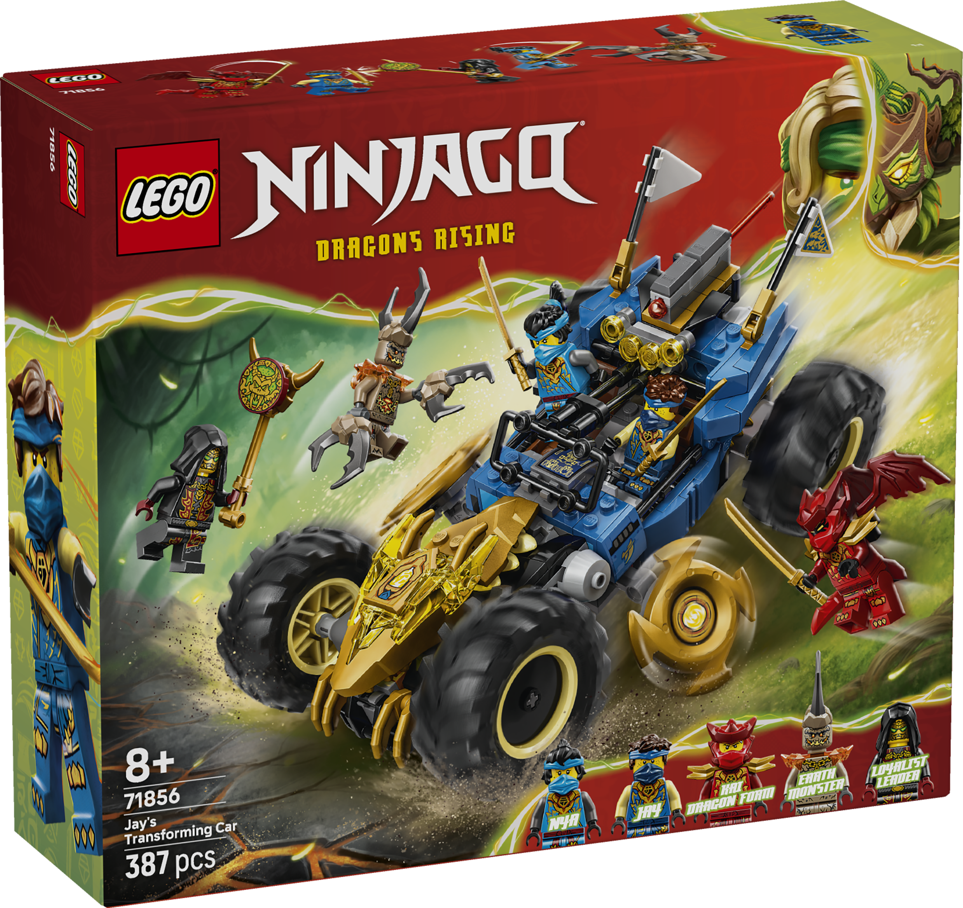LEGO 71856 Ninjago Jay's Transforming Car