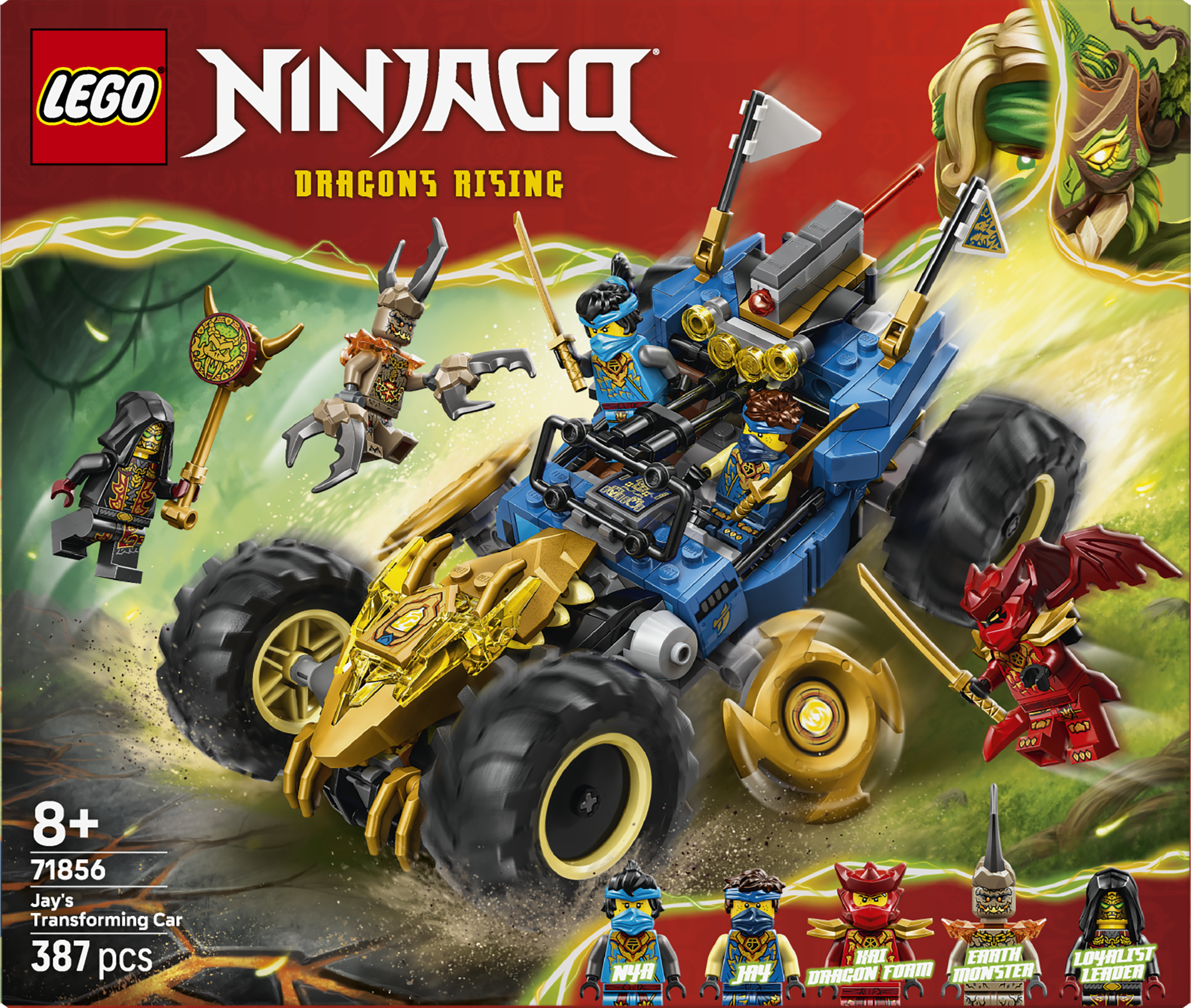 LEGO 71856 Ninjago Jay's Transforming Car