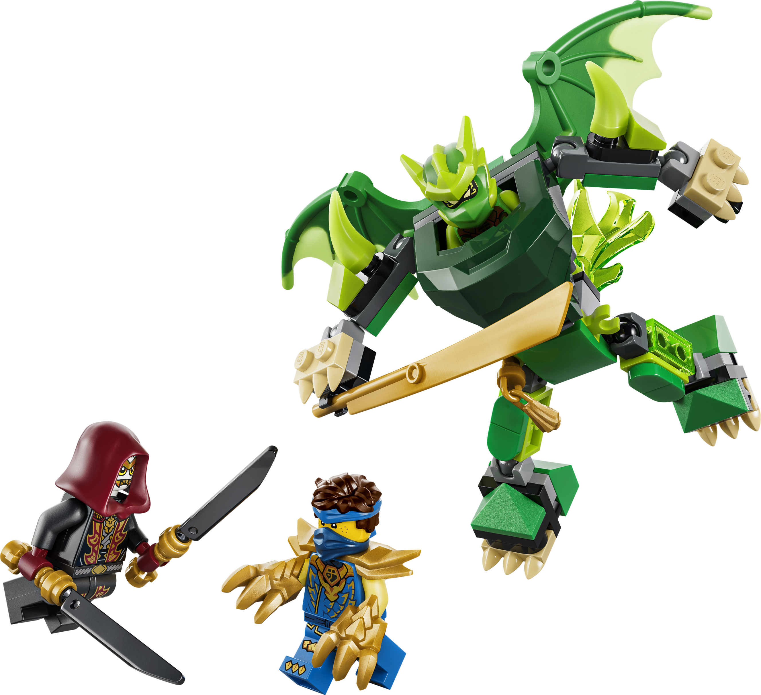 LEGO 71862 NINJAGO Lloyd’s Dragon Mech Battle Pack Toy