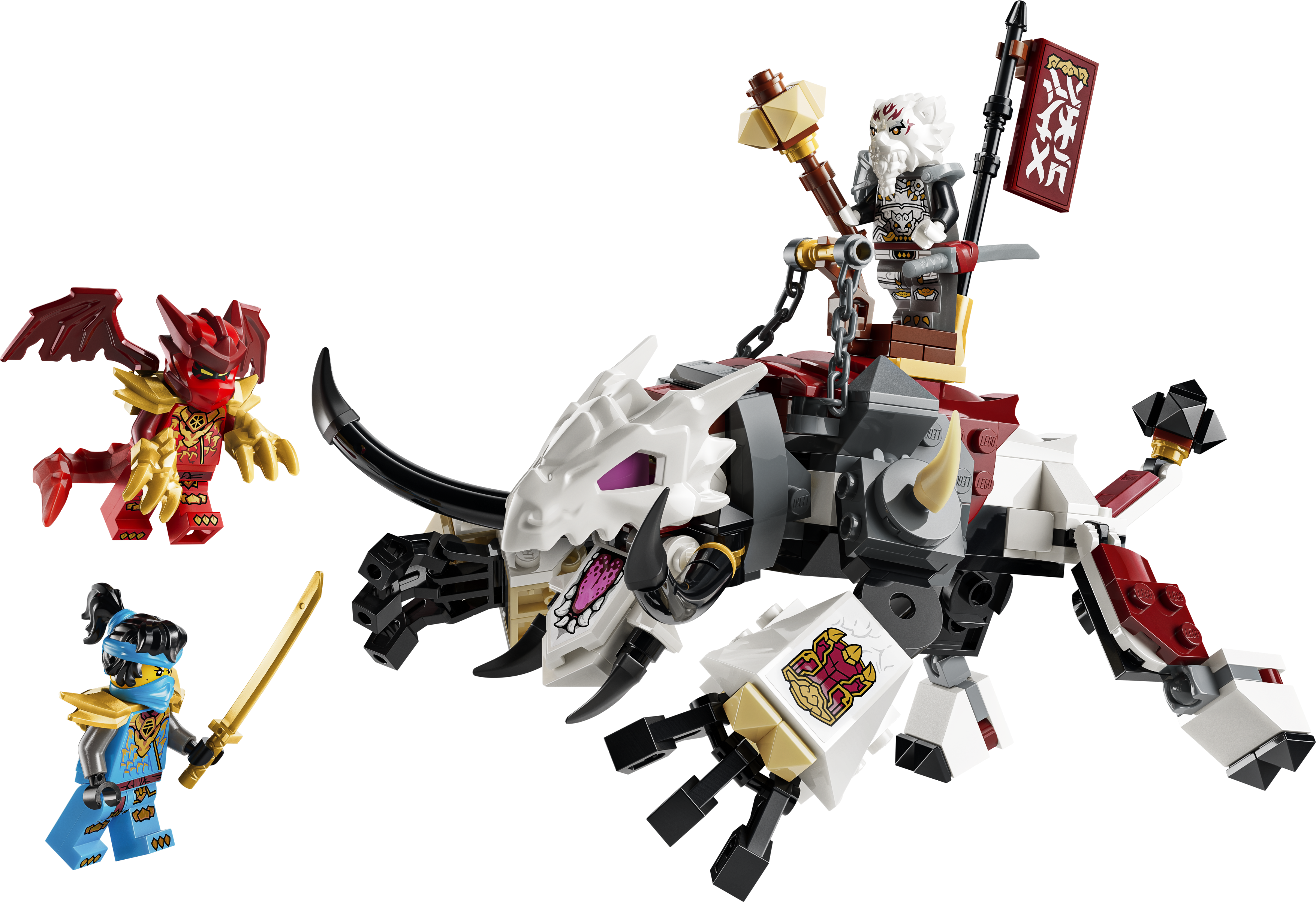 LEGO 71863 NINJAGO Zilvar and Grimtak the Dragon Beast