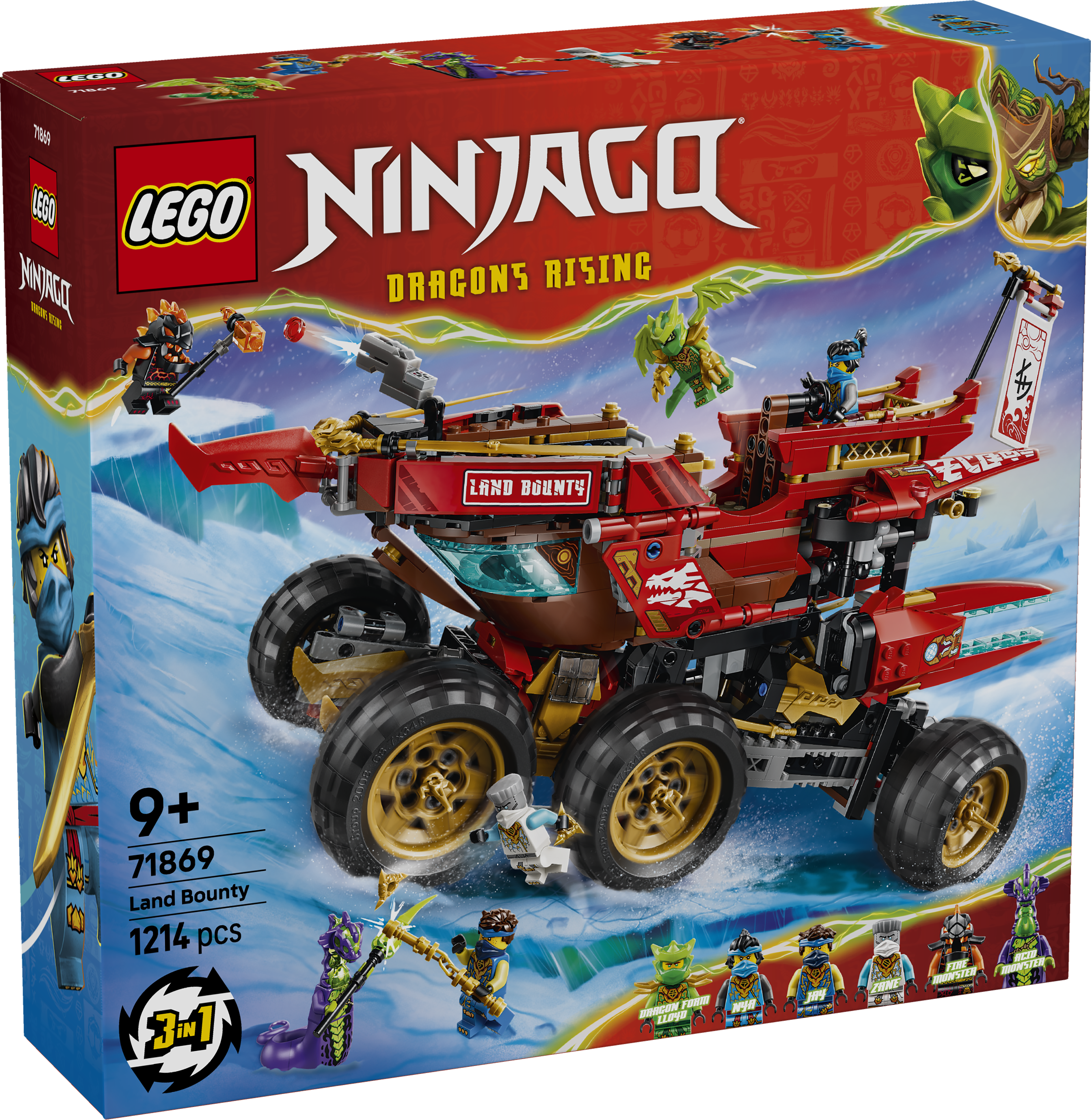 LEGO 71869 NINJAGO Land Bounty Toy Truck