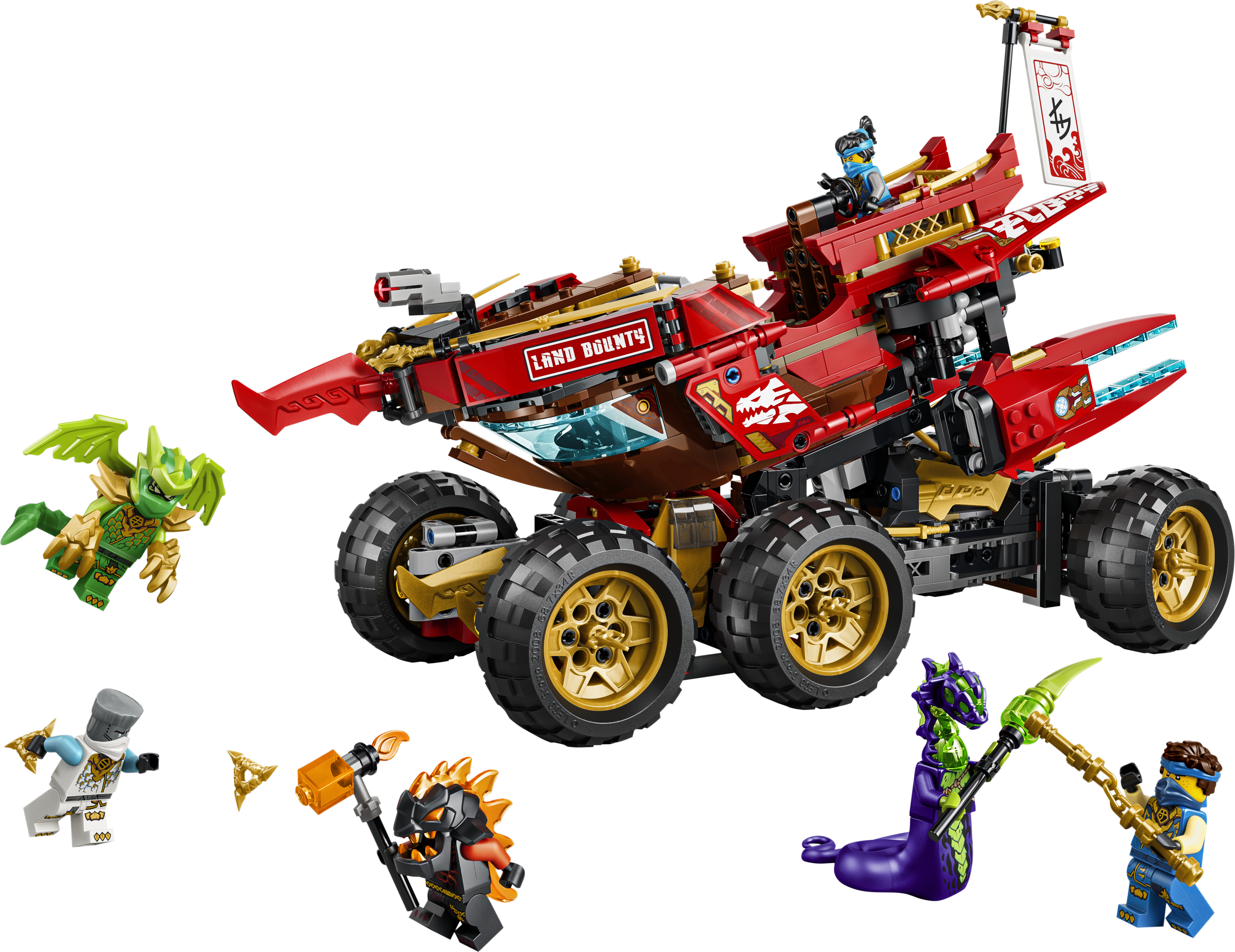 LEGO 71869 NINJAGO Land Bounty Toy Truck