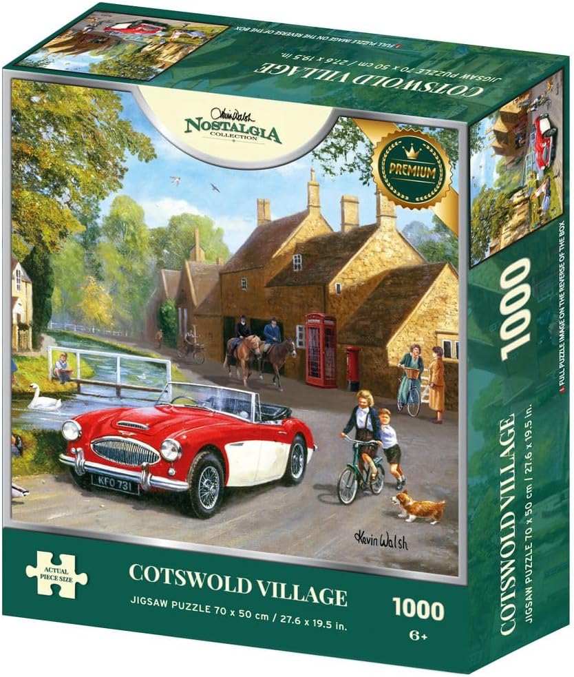 Nostalgia 1000 Puzzle Cotswold Village