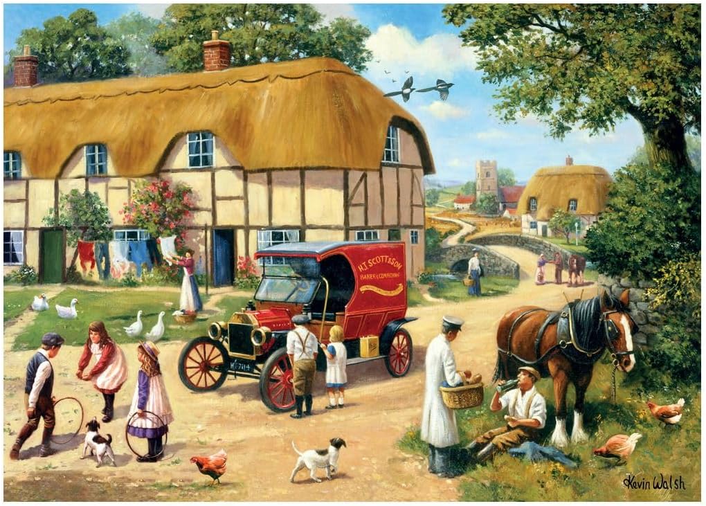 Nostalgia 1000 Puzzle Baker In The Village