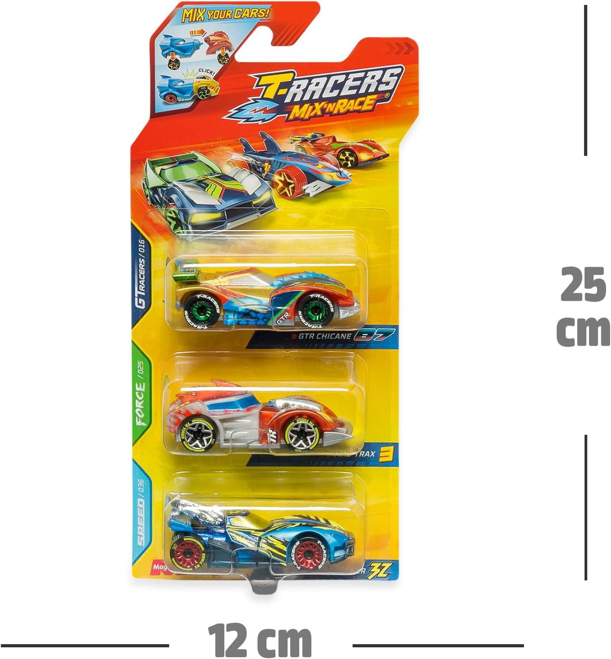 T-RACERS Mix ´N RACE 3 Pack
