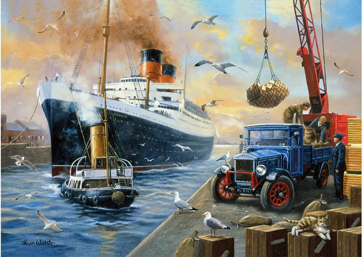 Nostalgia 1000 Puzzle Entering Port
