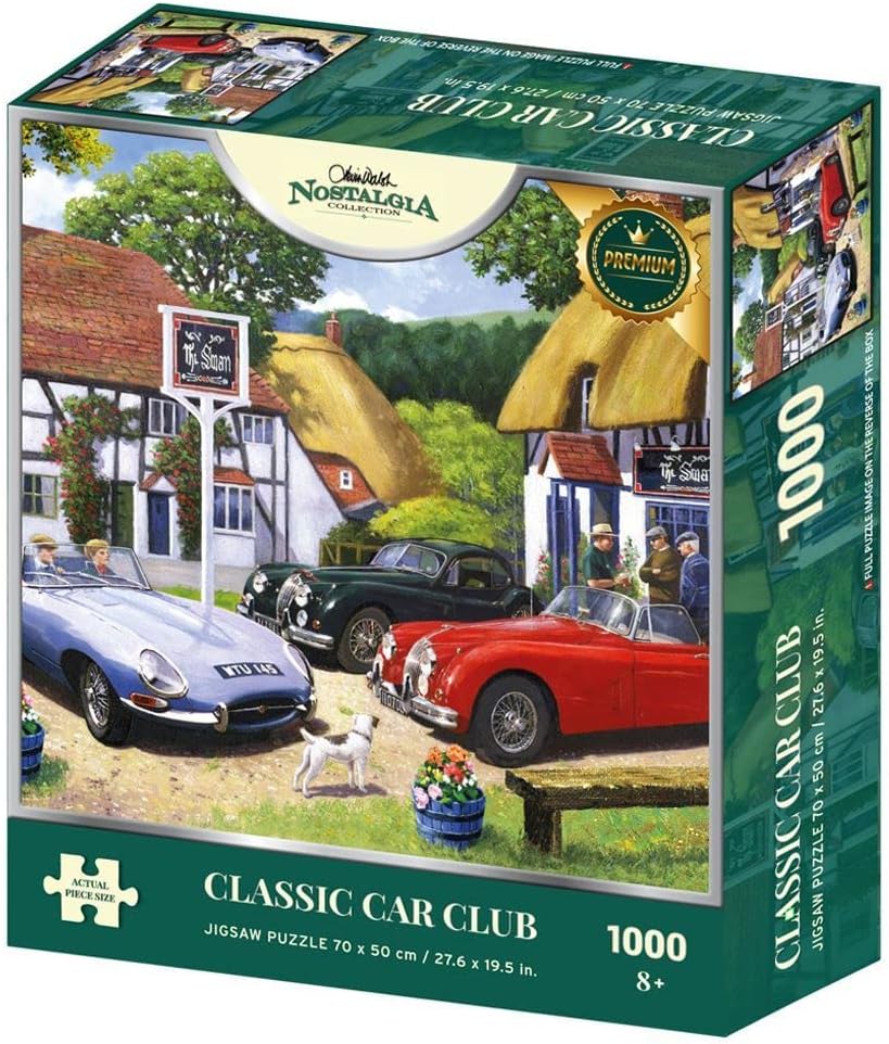 Nostalgia 1000 Puzzle Classic Car Club