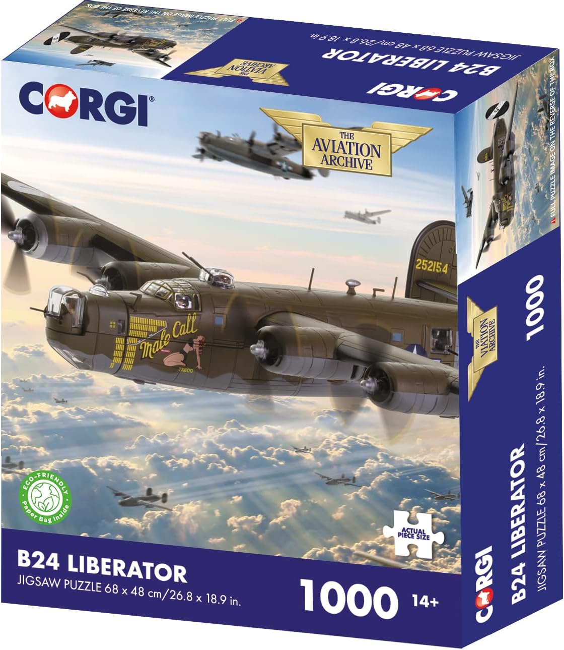 Corgi B24 Liberator 1000pc Puzzle