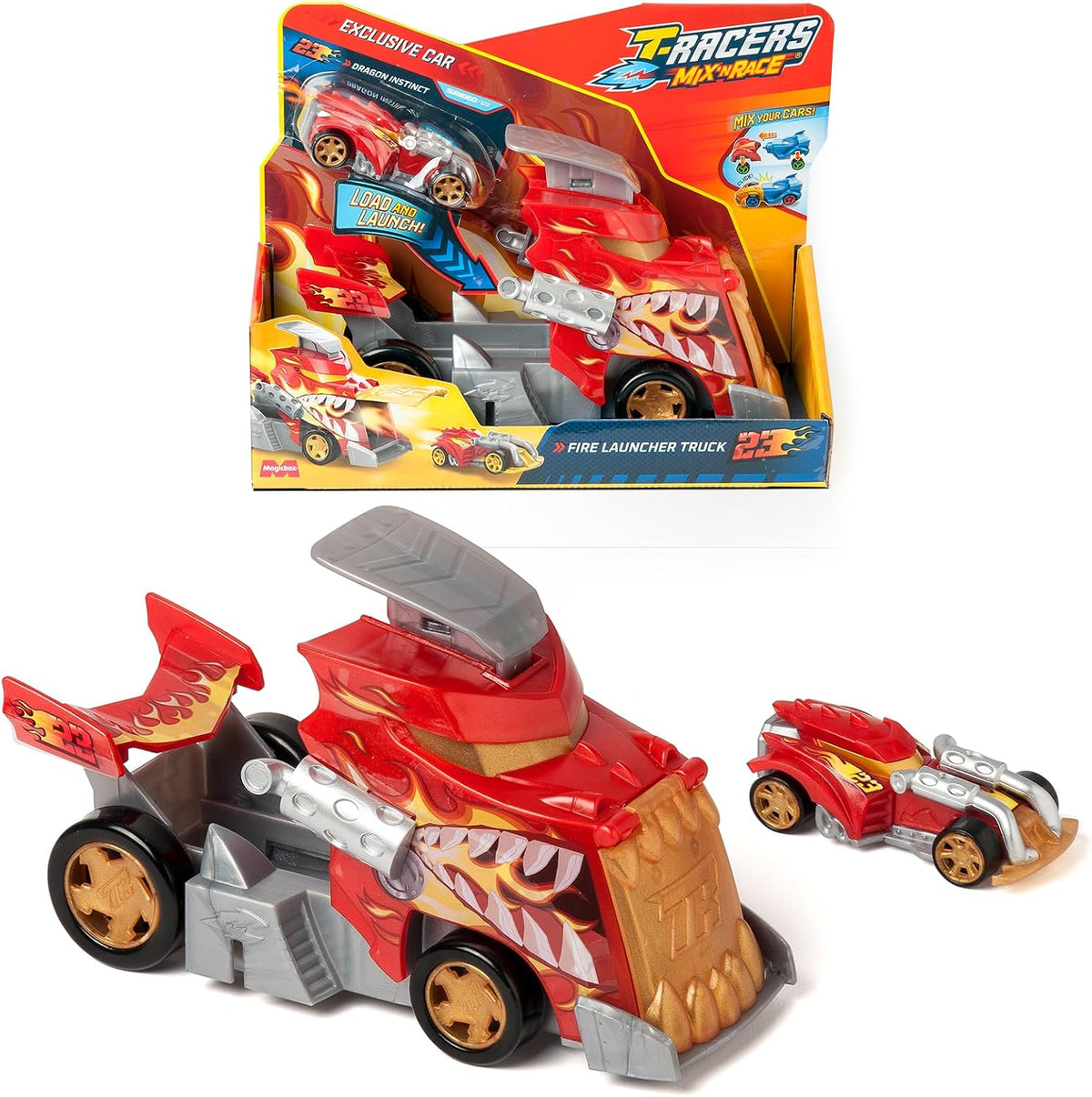 T-RACERS MIX´N RACE Fire Launcher Truck